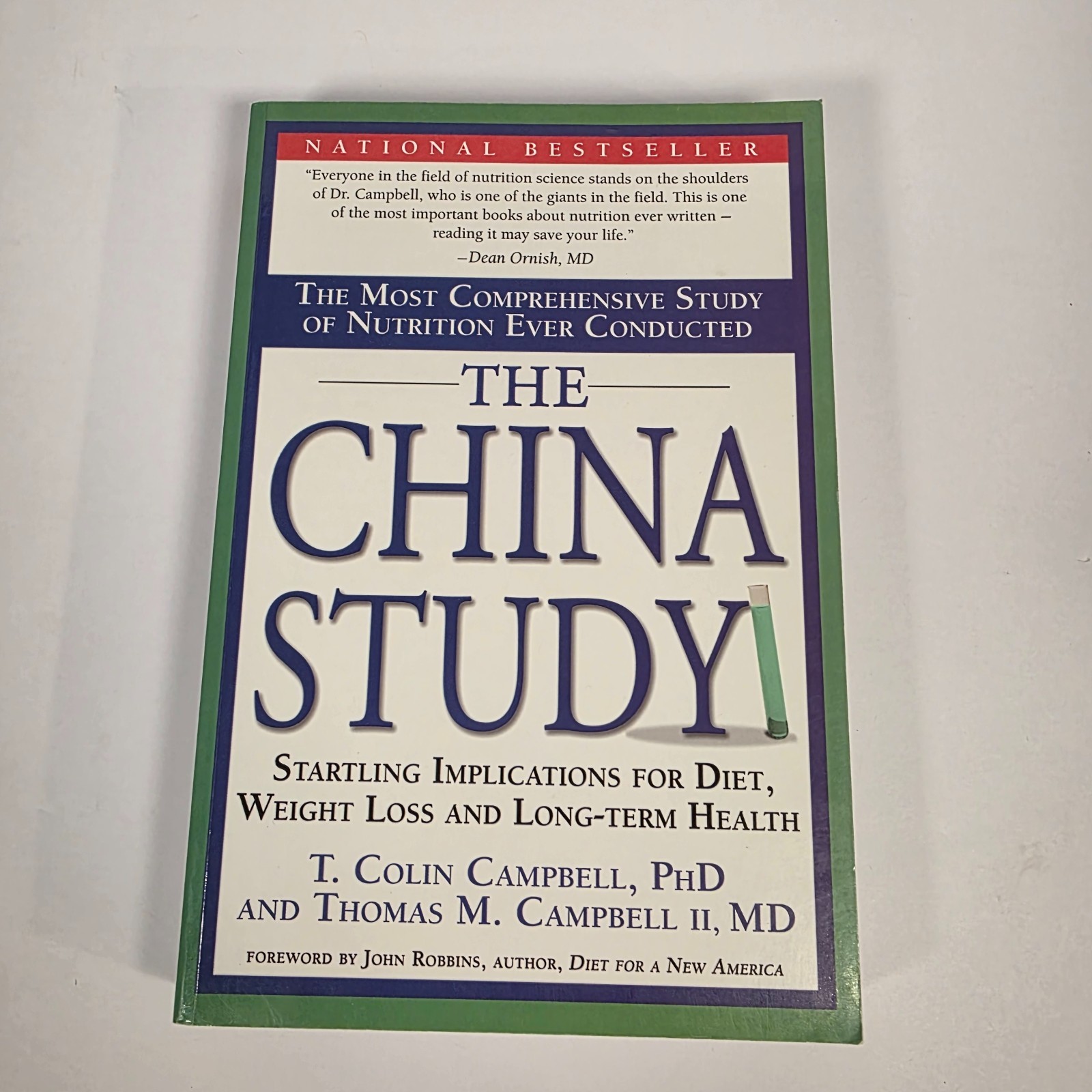 The China Study by T. Colin Campbell PhD Paperback New Health Nutrition Book