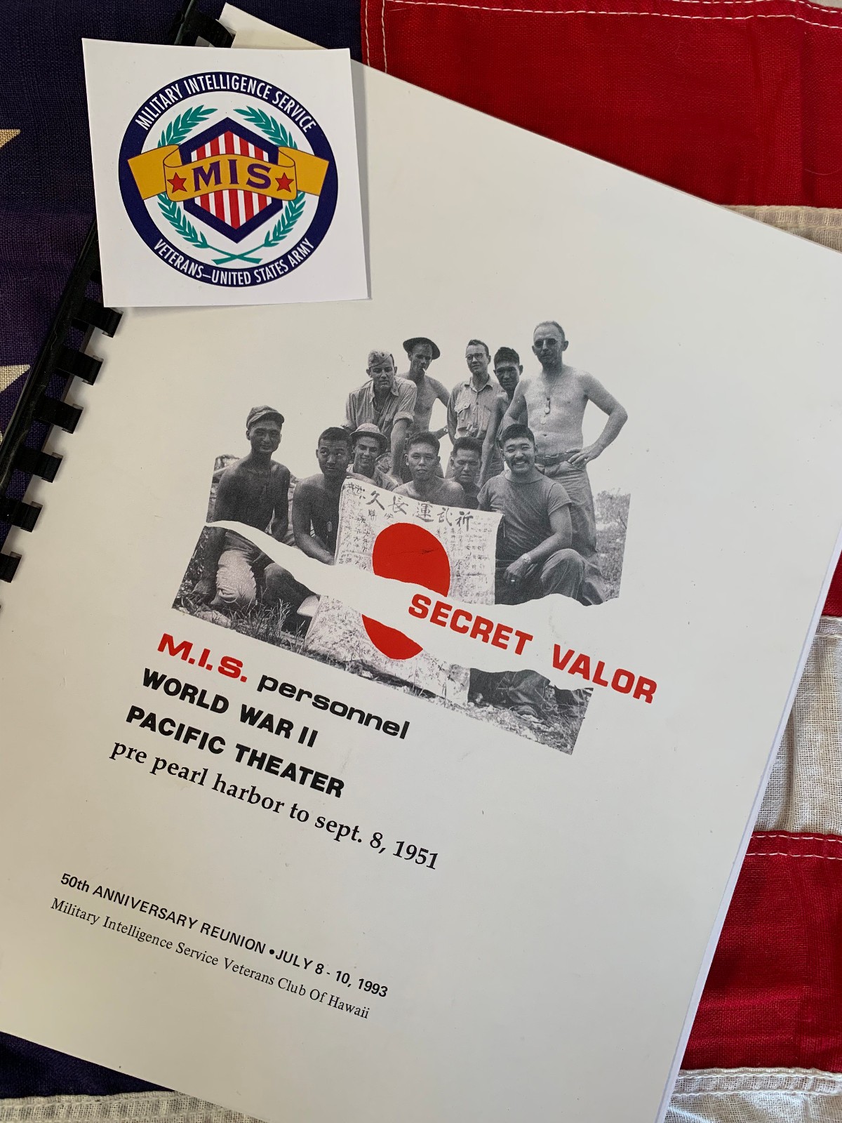 SECRET VALOR MILITARY INTELLIGENCE SERVICE MIS NISEI LINGUISTS Book FREE US MAIL