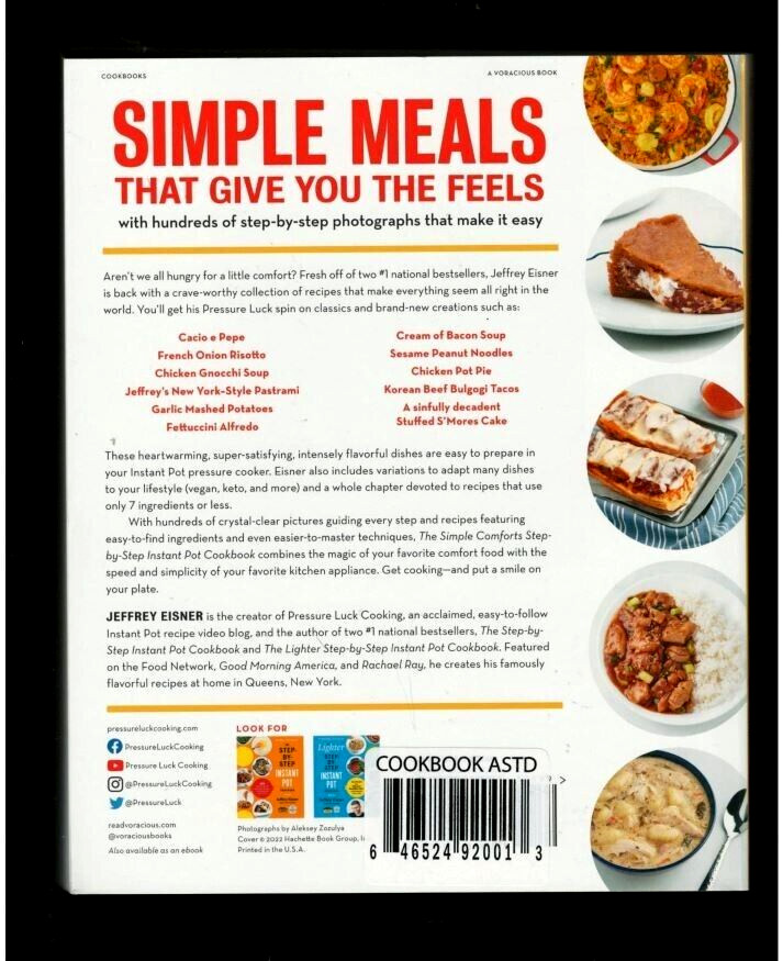 THE SIMPLE COMFORTS STEP-BY-STEP INSTANT POT COOKBOOK-RECIPES-ETHNIC-PHOTOS