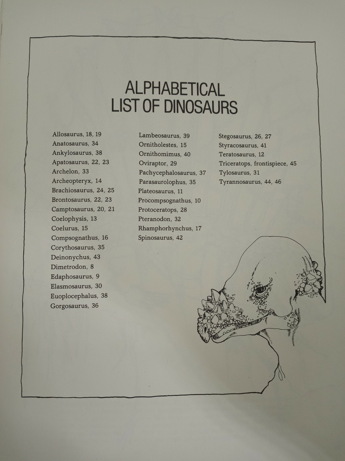 Vintage The Dinosaur Coloring Book by Anthony Rao Dover Publishing 46 Pgs 1980.