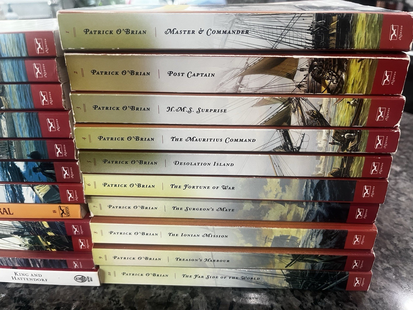 Complete Set Series Lot of 21 Aubrey & Maturin Master Commander Patrick O’Brian