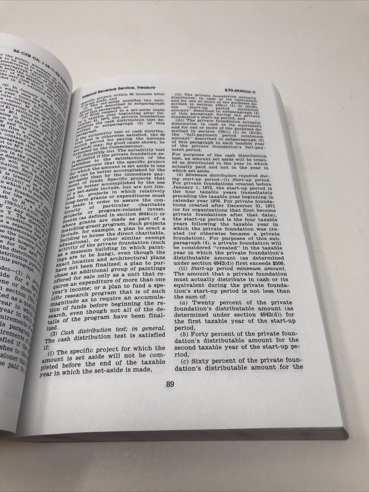 Internal Rev 26 Parts 50 to 299 Code of Federal Regulations Revised April 1 ’06