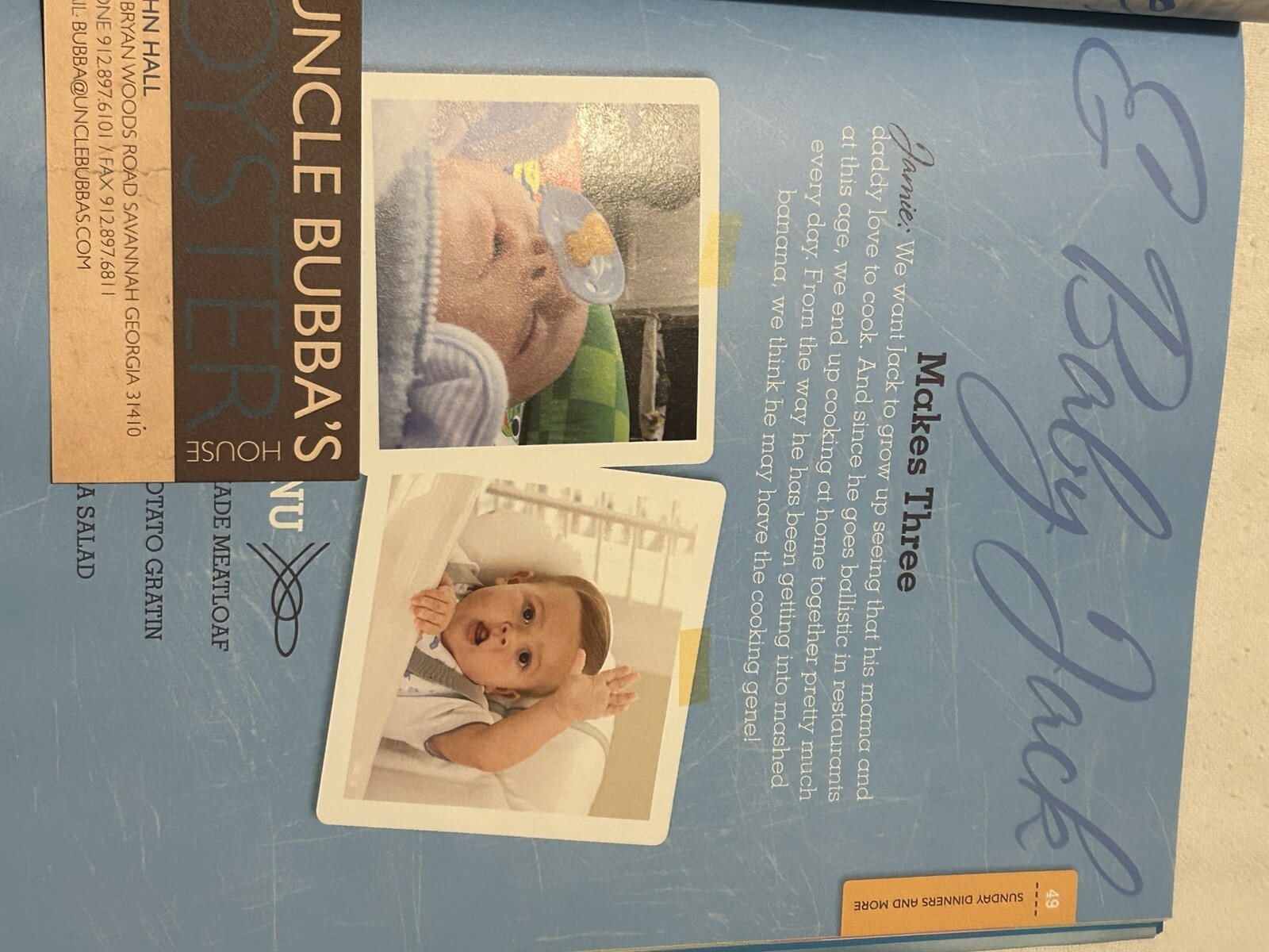 2008 DEEN BROTHERS Y’ALL COME EAT JAMIE & BOBBY DEAN M. CLARK SIGNED 1ST ED P2