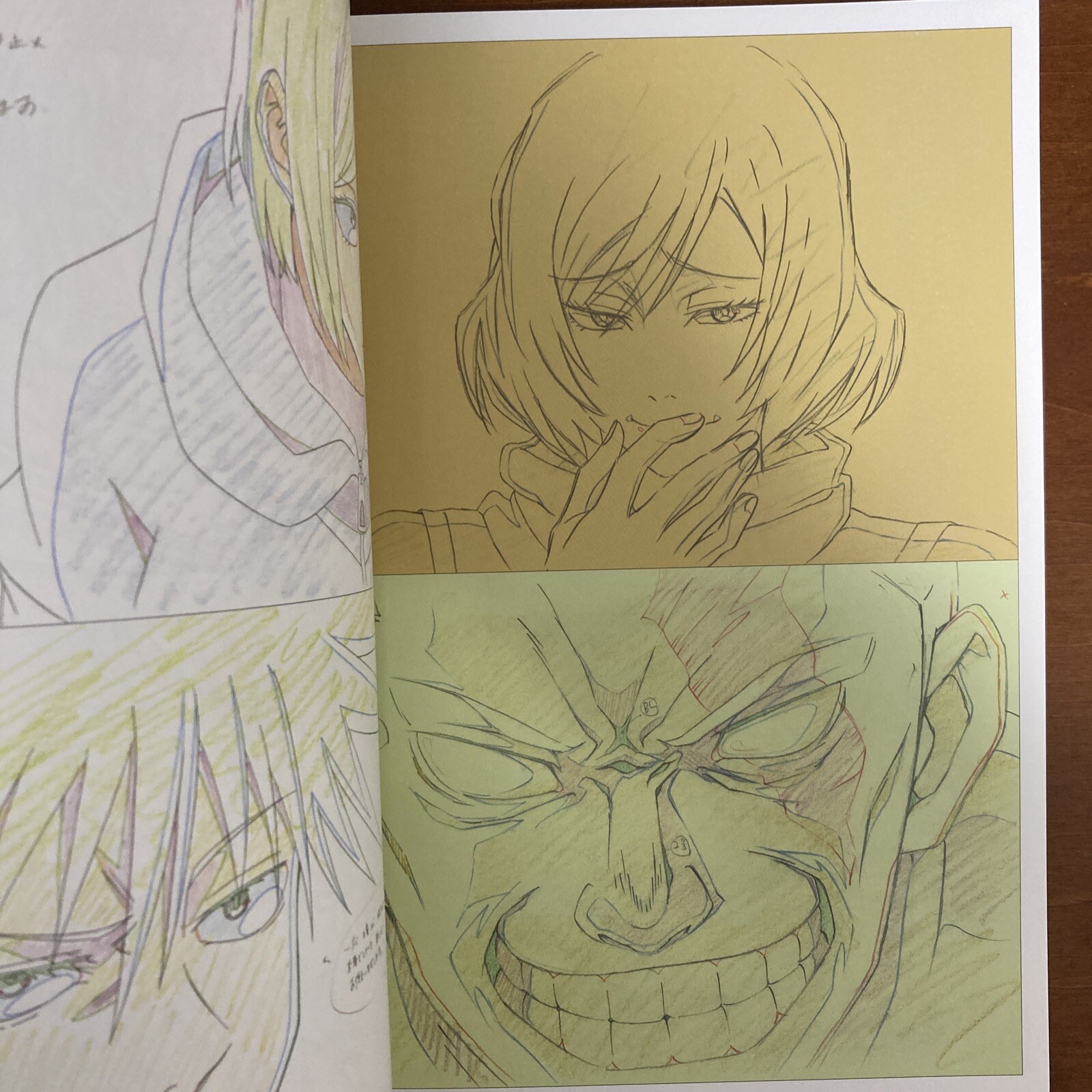 Jujutsu Kaisen KEY ANIMATION Vol.1 Art Book Illustration