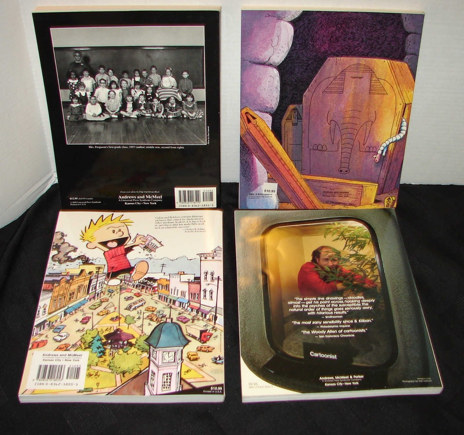 LOT of 3 THE FAR SIDE Gallery Books & The Essential Calvin and Hobbes SC