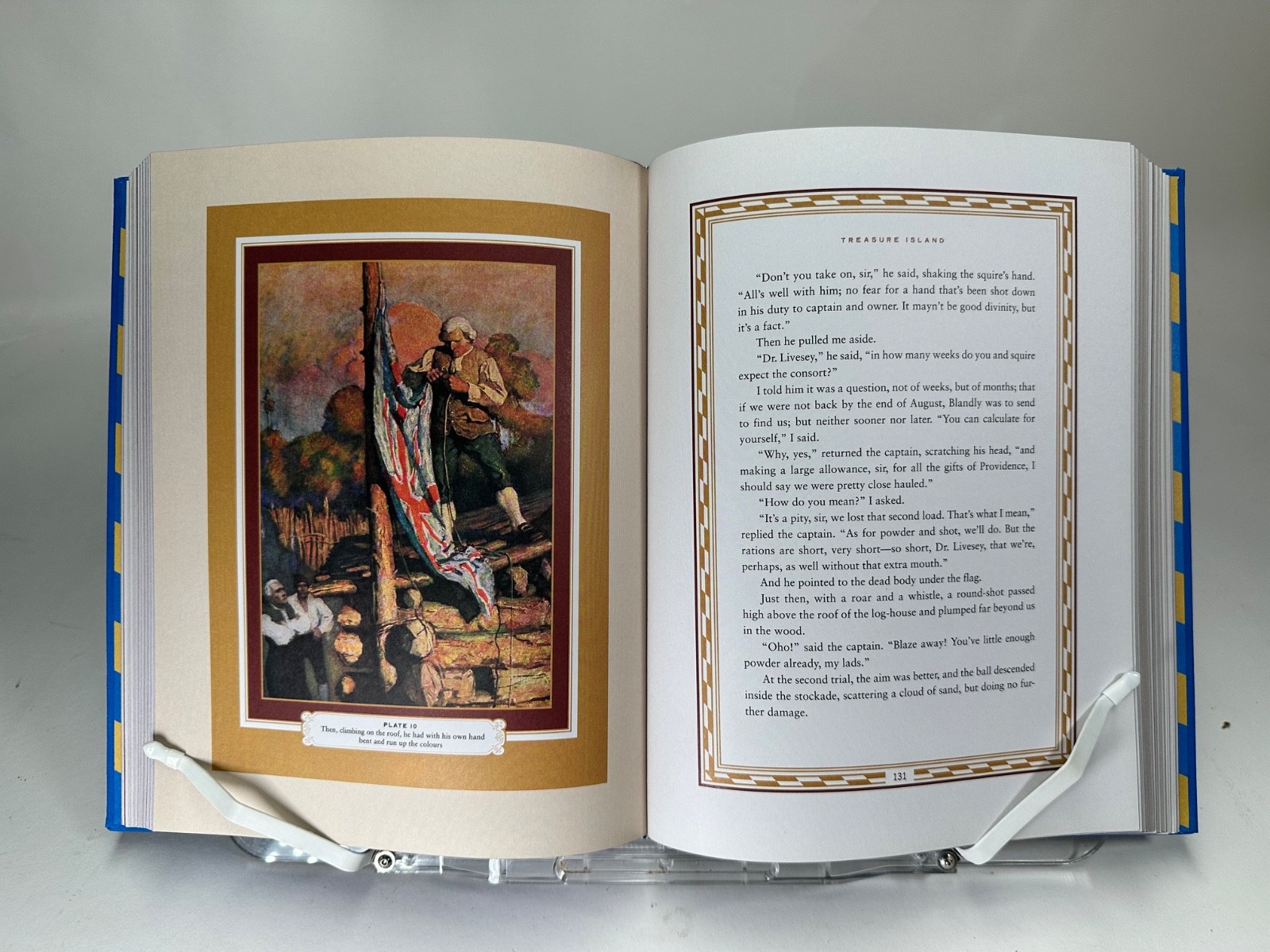 Treasure Island Robert Louis Stevenson Deluxe HC 2022 Union Square Kids Illust.