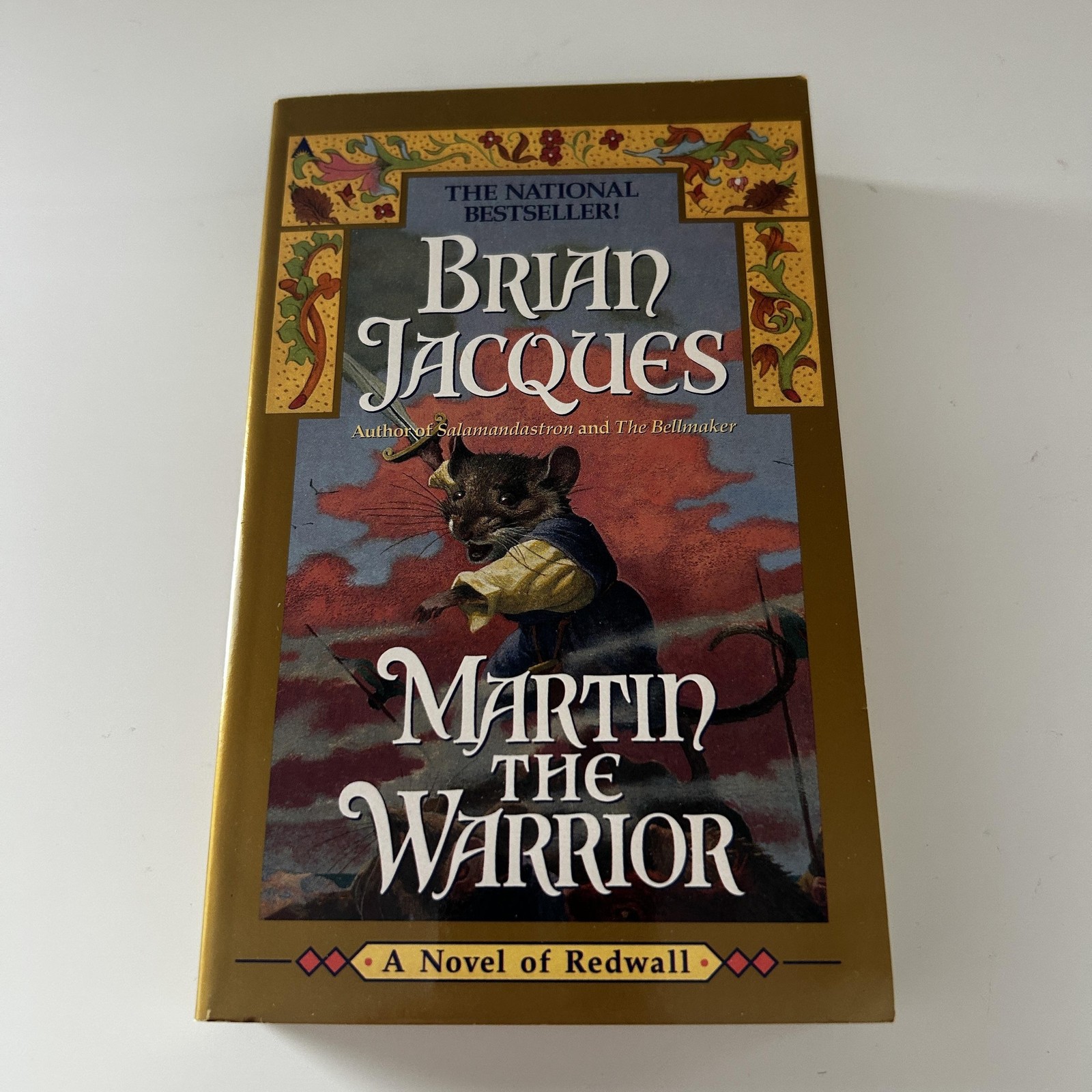 Redwall 4 Book Lot Brian Jacques Rakkety Tam Martin Warrior Legend Luke Lutra