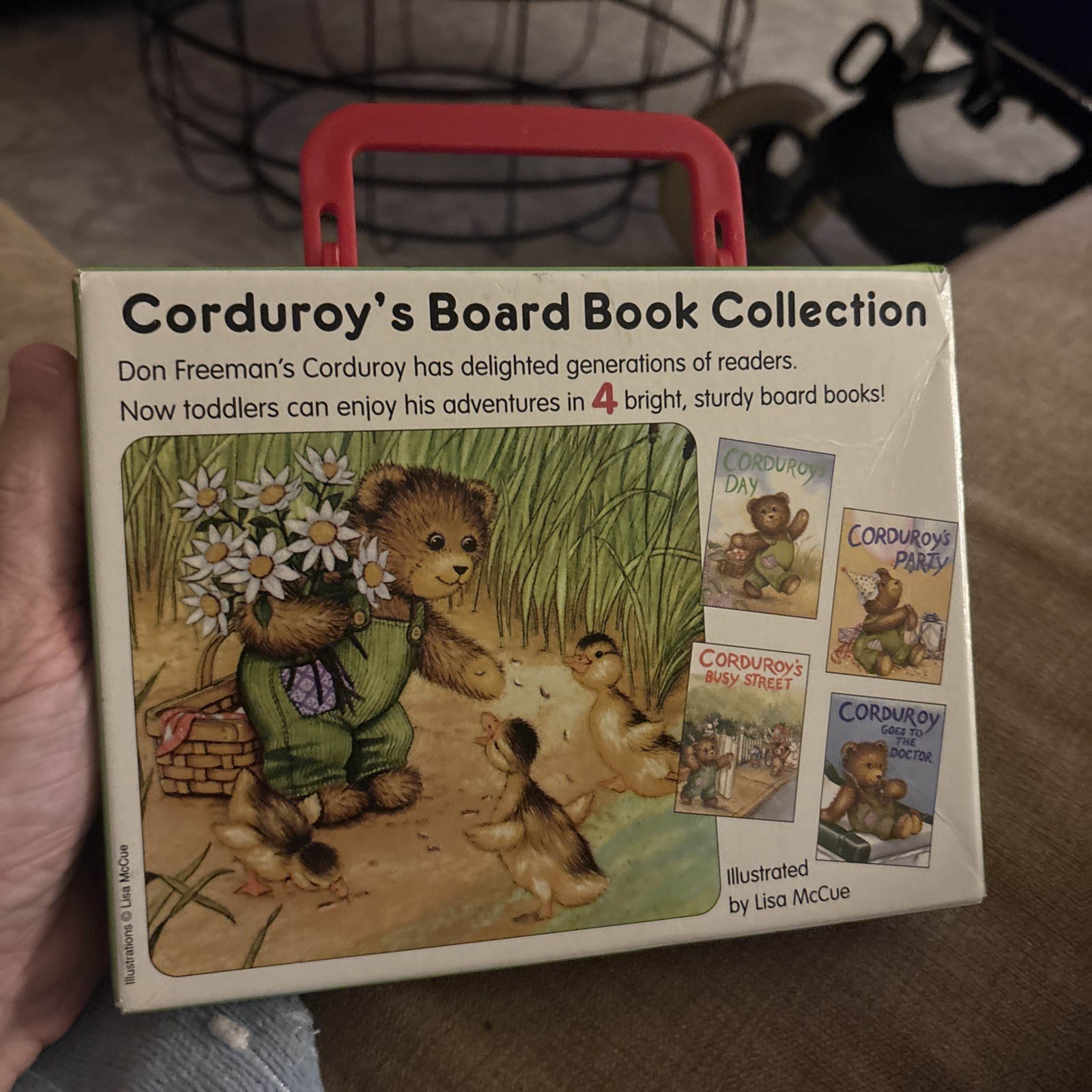 CORDUROY BOARD BOOK COLLECTION 4 BOOKS in box Don Freeman