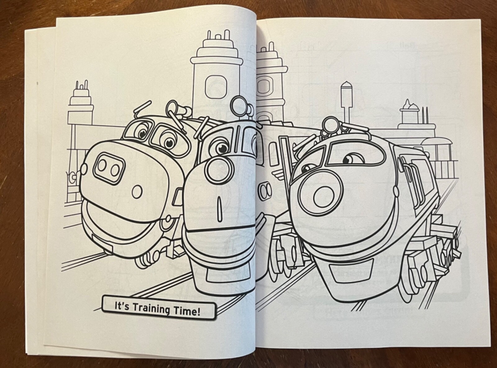 Chuggington Jumbo Coloring Book: Activity Book, train coloring book