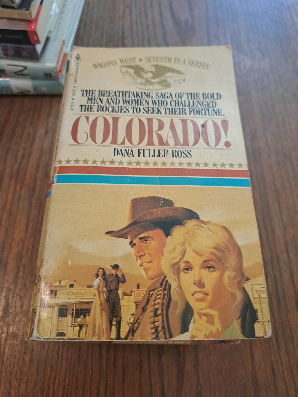 Lot 4 Dana Fuller Ross Wagons paperback books Dakota Nevada Colorado California