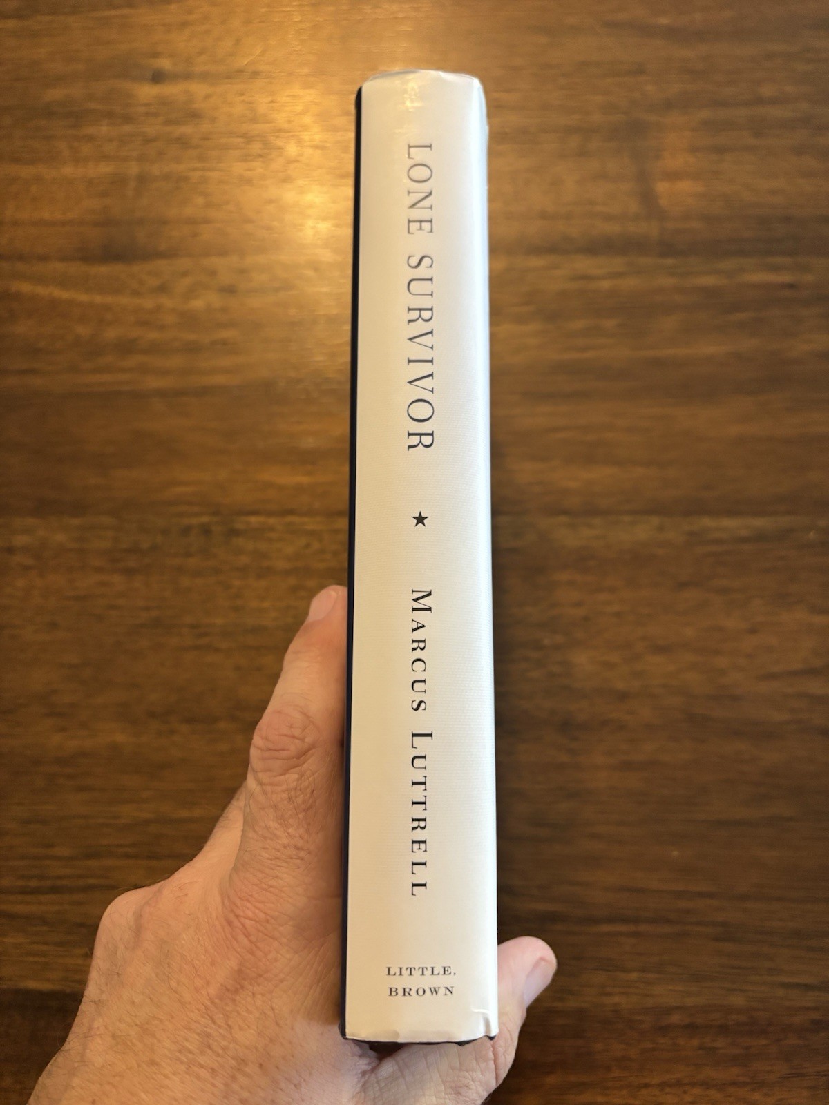 SIGNED Lone Survivor By Marcus Luttrell Later Printing 1st Edition 2012 HCDJ