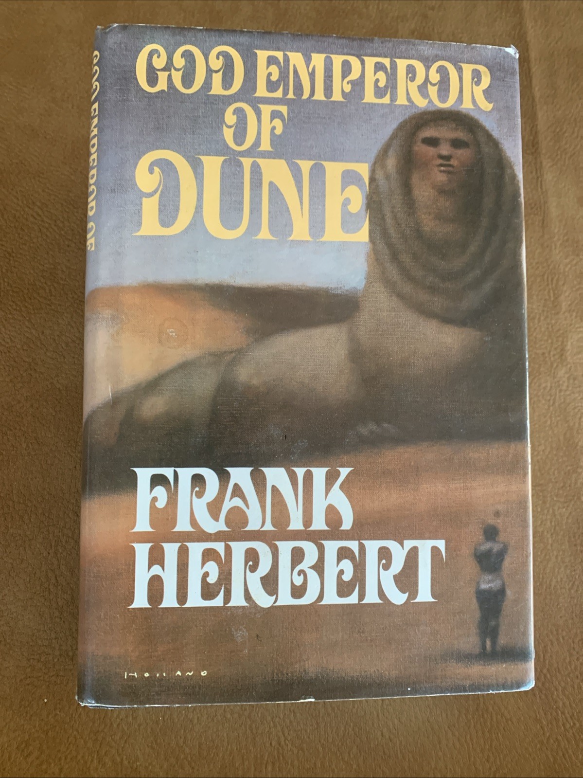 GOD EMPEROR OF DUNE Frank Herbert 1981 1st edition 3rd Impression HC DJ!