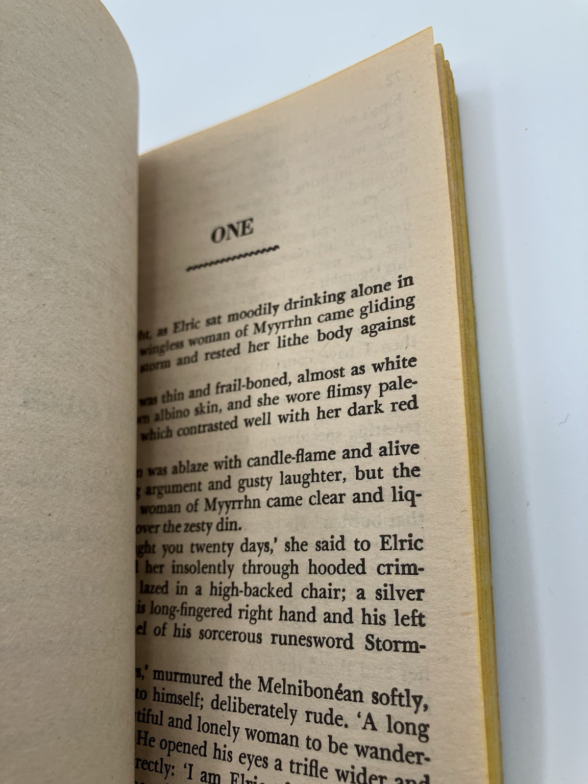 WEIRD OF THE WHITE WOLF 3rd Novel THE ELRIC SAGA Moorcock DAW Books 1st Ed GOOD