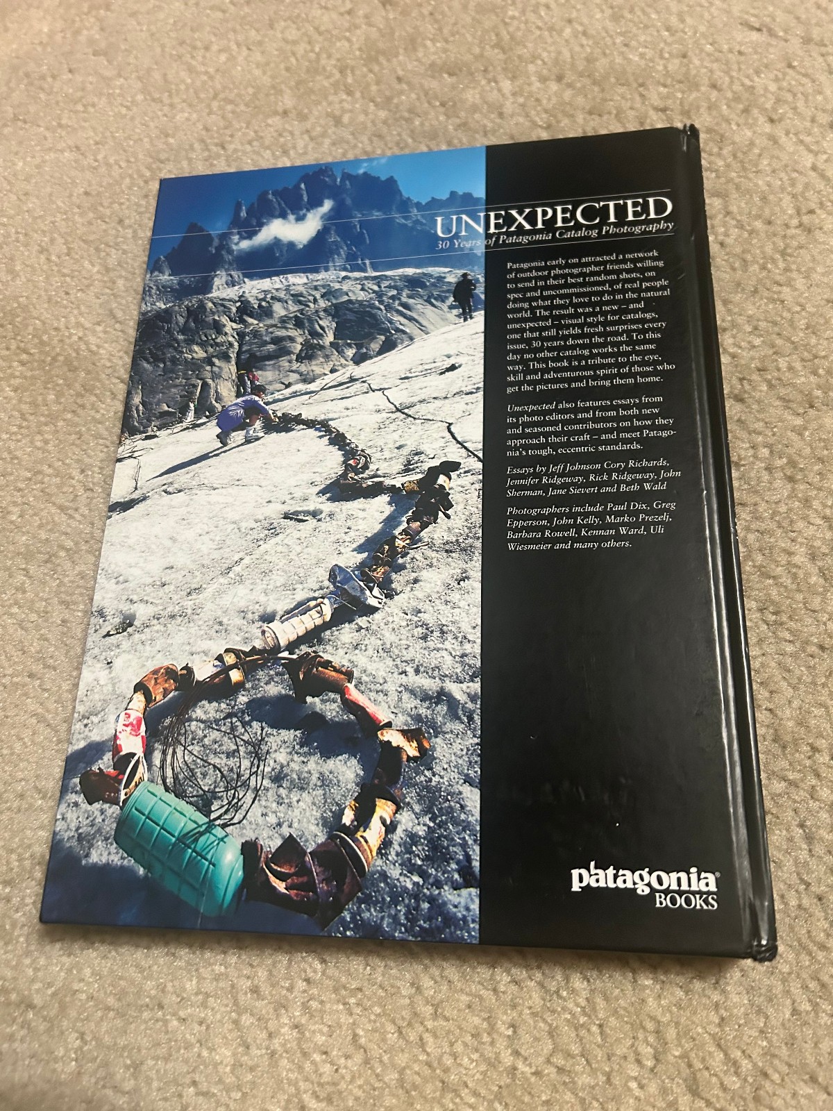 Unexpected: A Retrospective of Patagonia’s Outdoor Photography PHOTO BOOK