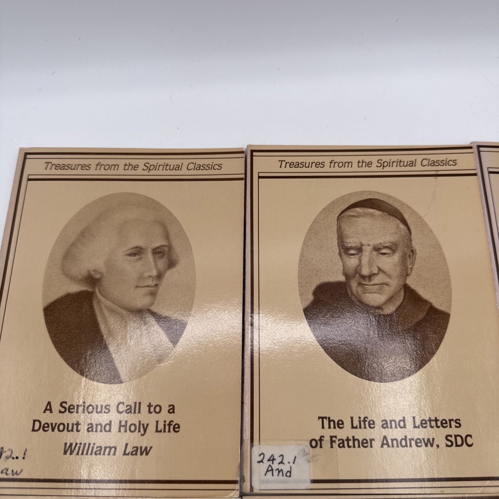 Treasures from the Spiritual Classics Varied Authors Lot of 7