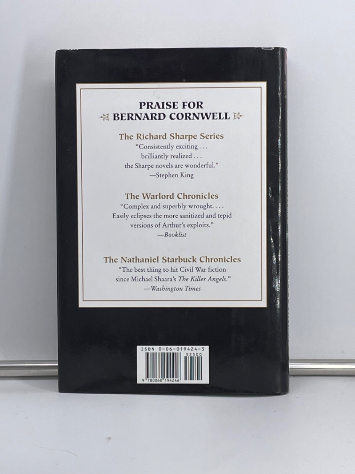 Sharpe’s Fortress: India 1803 by Bernard Cornwell – First Edition NearFine