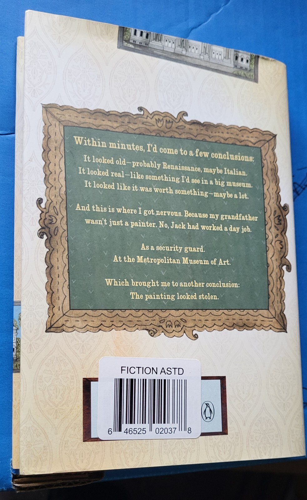 Under the Egg HC Laura Marx Fitzgerald Dial Books 2014