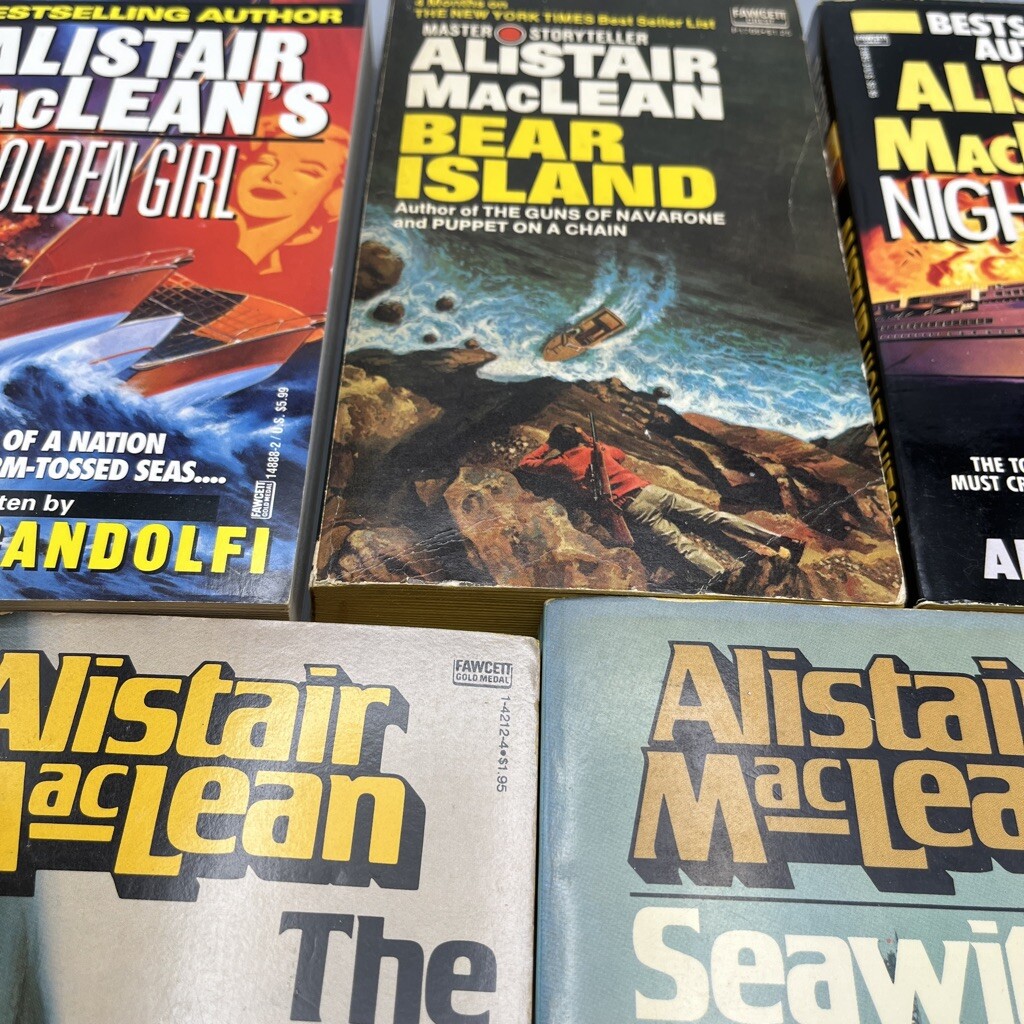 Alistair MacLean MacNeill Books – Build Your Own Bundle Lot – Buy More and Save!