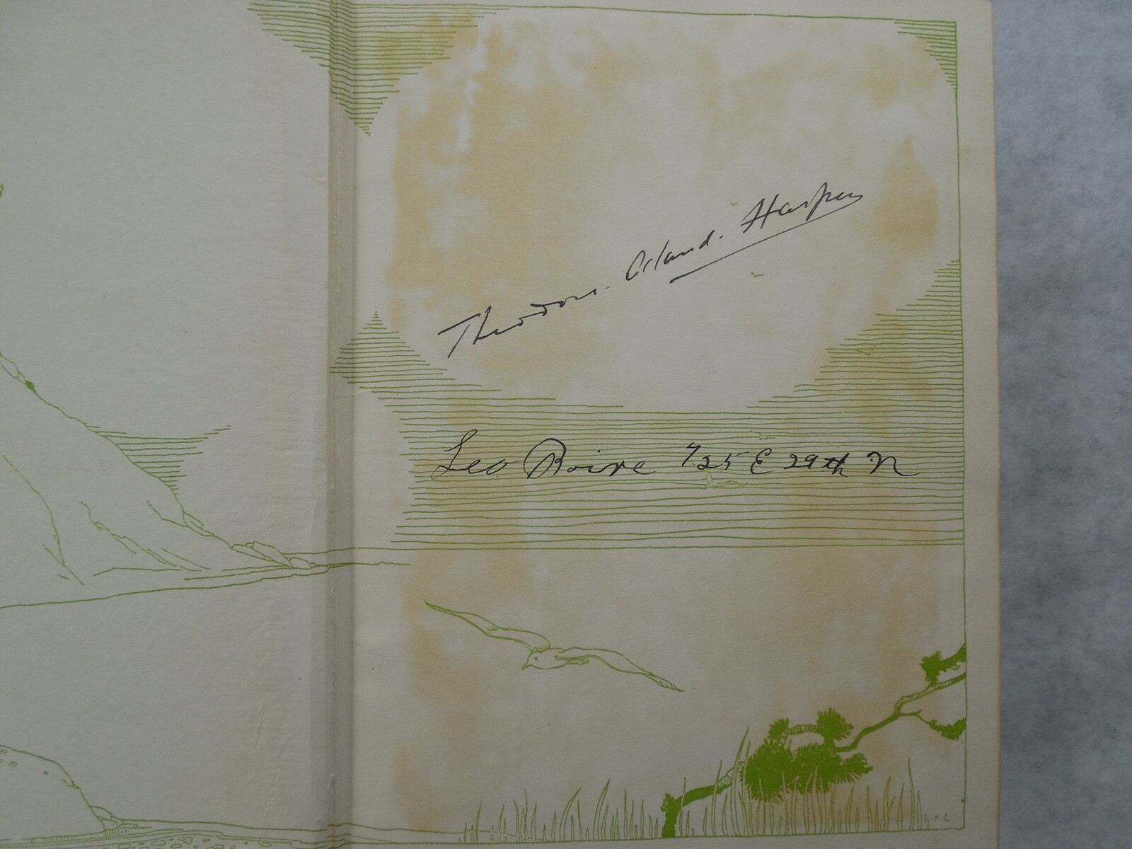 Singing Feathers by Theodore Acland Harper, 1925, Very Good, Signed
