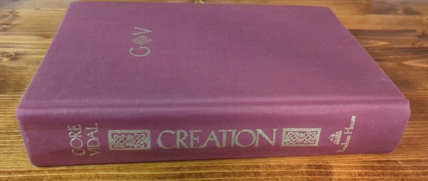 RARE FIRST EDITION Creation by Gore Vidal 1981 Hardcover Book Dust Jacket