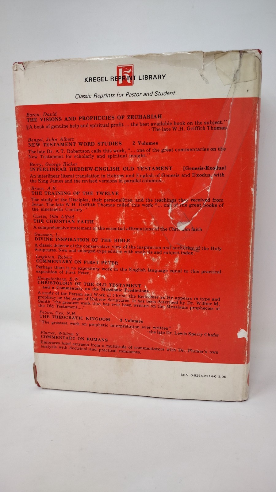 Vintage Interlinear Hebrew-English Old Testament Genesis-Exodus Berry HC 1974