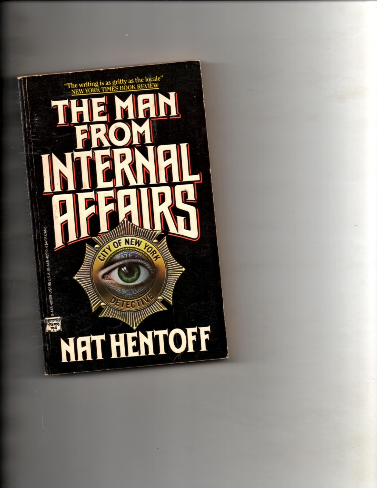 The Man from Internal Affairs by Nat Hentoff (1986, Mass Market)