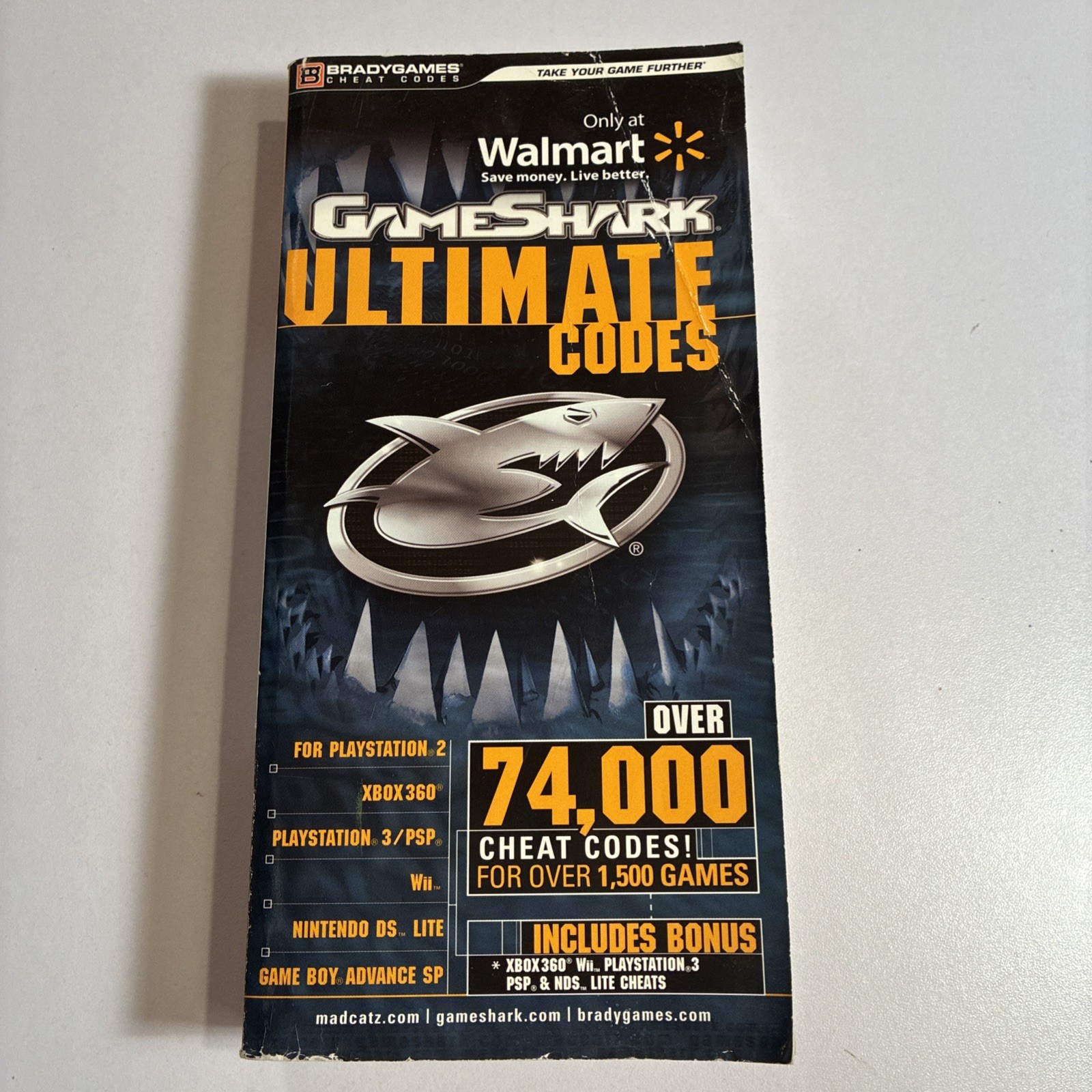 GameShark Ultimate Codes 2009 by Brady Games Over 74,000 Cheat Codes!
