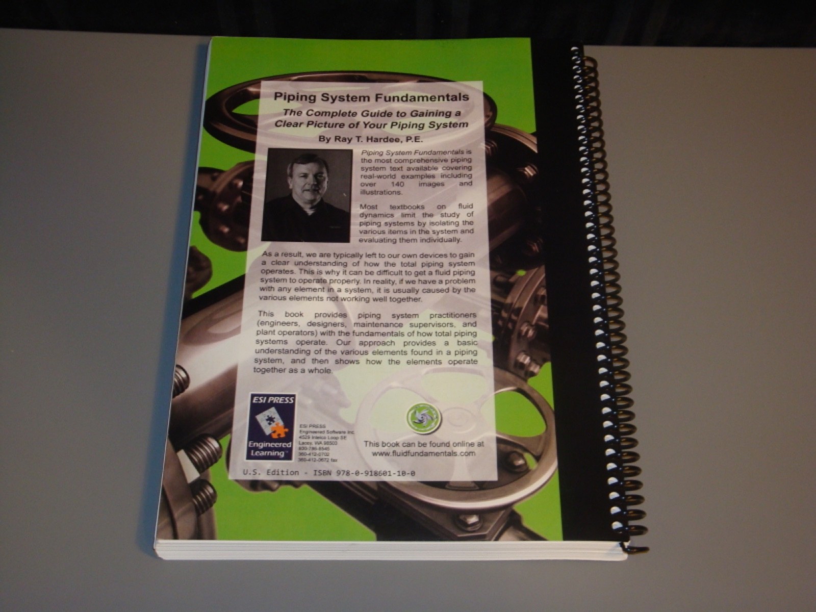 Piping System Fundamentals Complete Guide Spiral Bound US Edition Ray Hard ESI