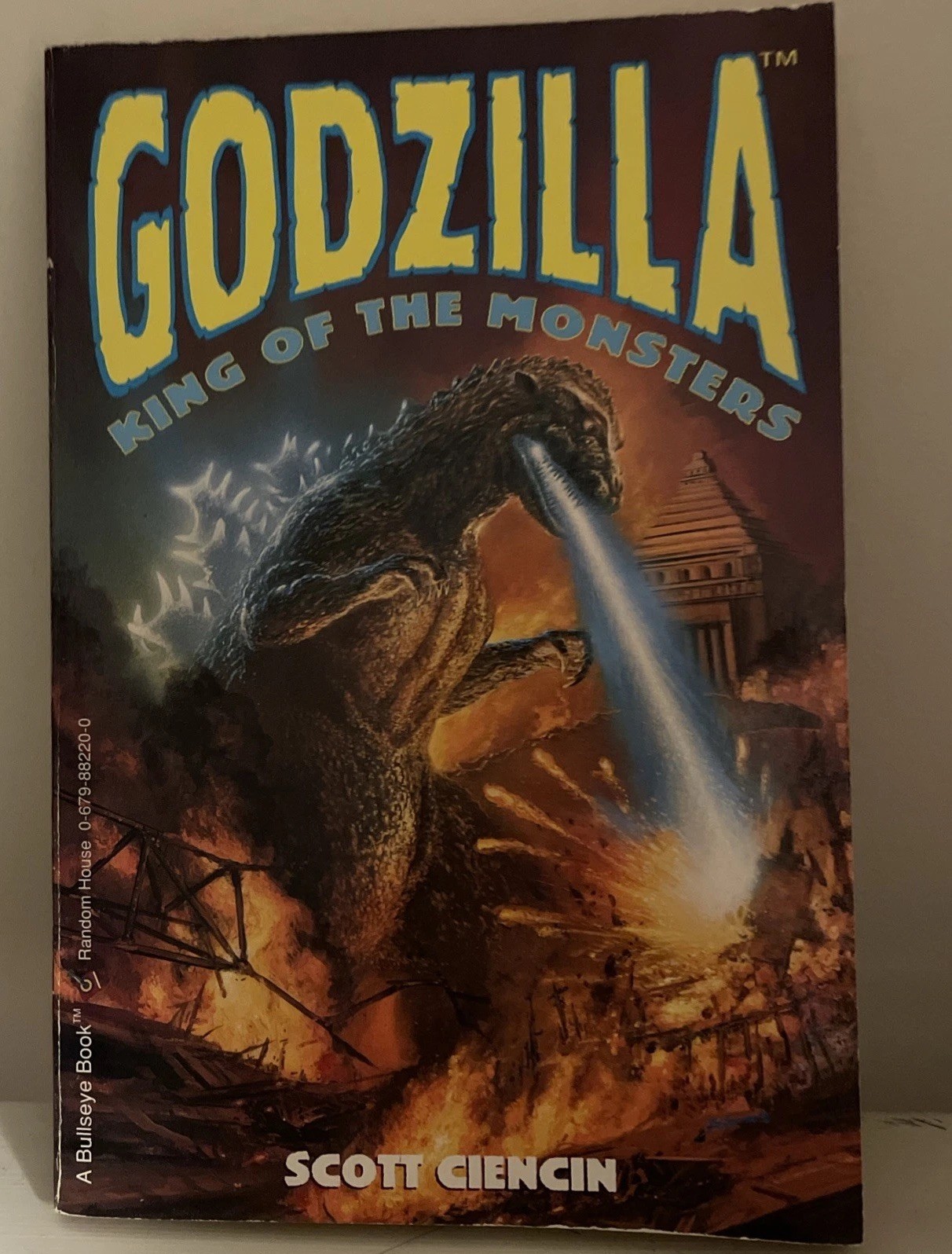 Godzilla King of the Monsters Scott Ciencin 1996 Digest Paperback Vintage
