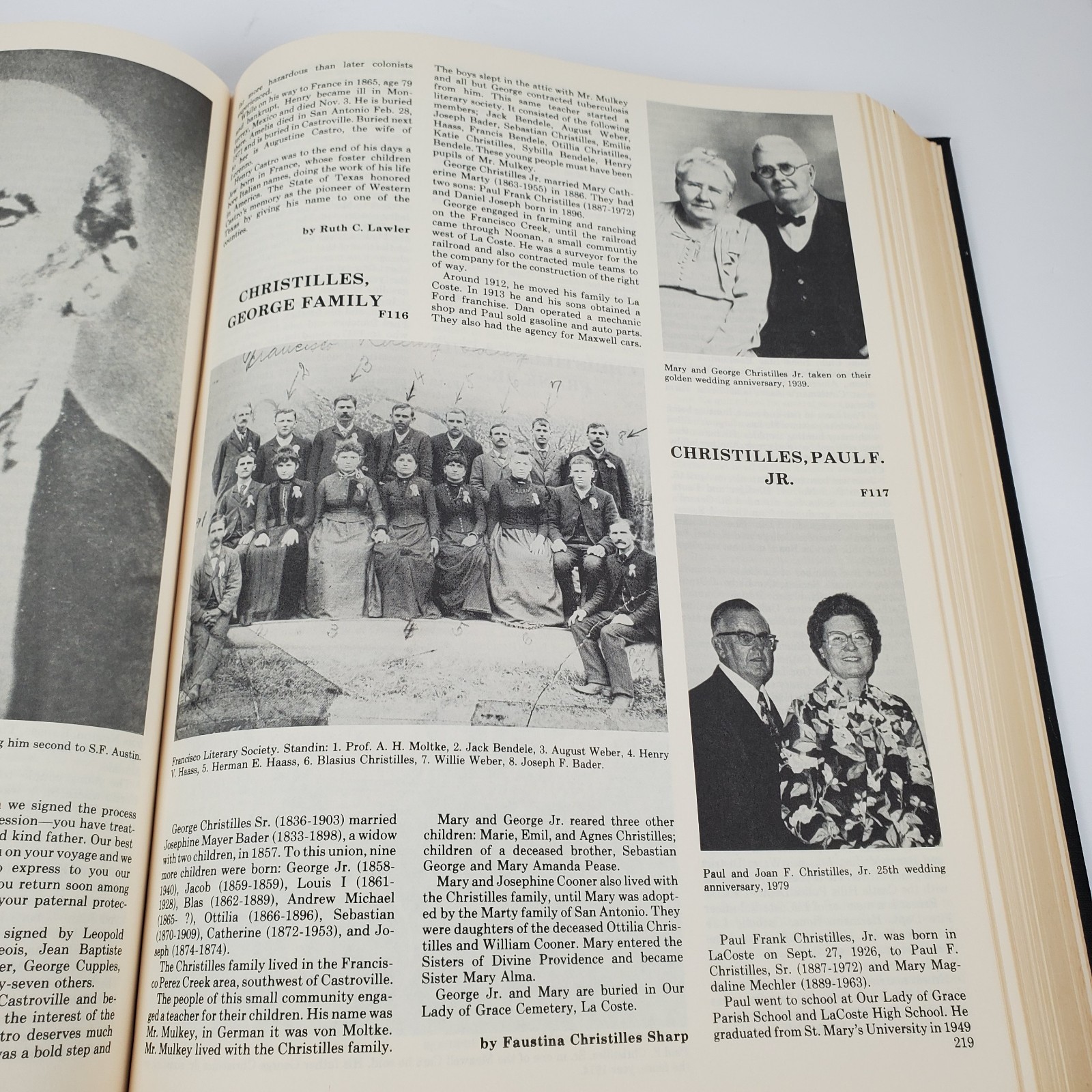 History of Medina County Texas Genealogy Volume 1 revised edition