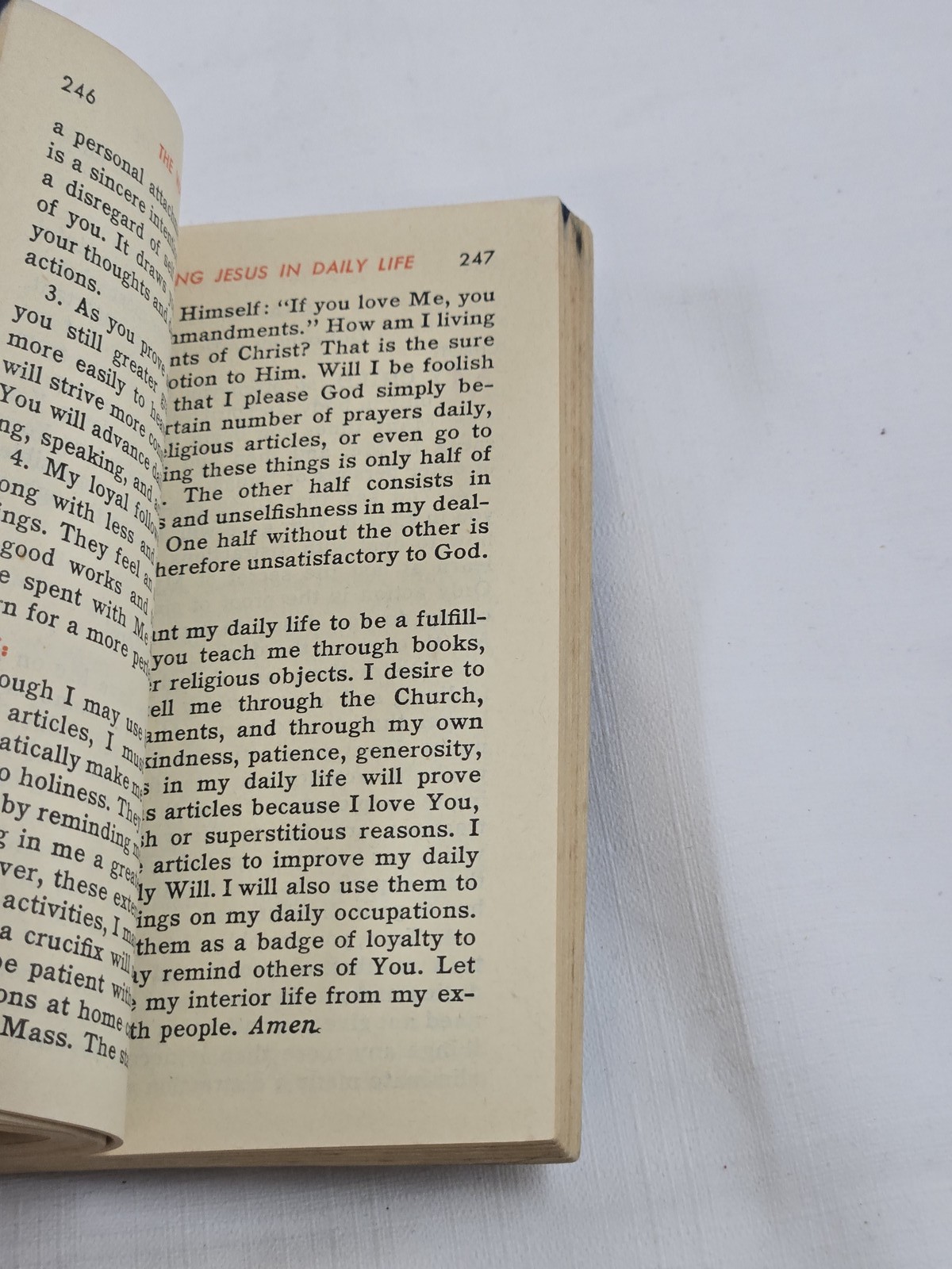 My Daily Bread Anthony J. Paone S.J. 1954 Confraternity Precious Blood Hardcover
