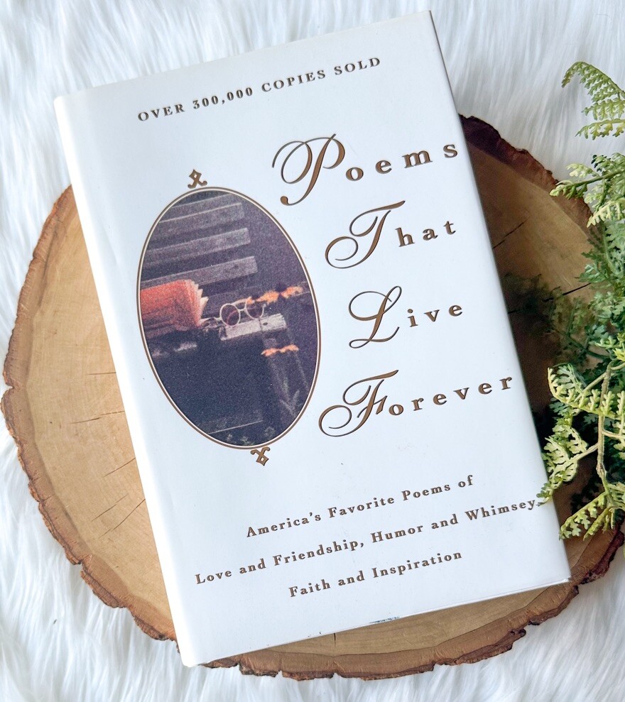 Poems That Live Forever – Hardcover Book, Hazel Felleman Faith Inspiration NEW