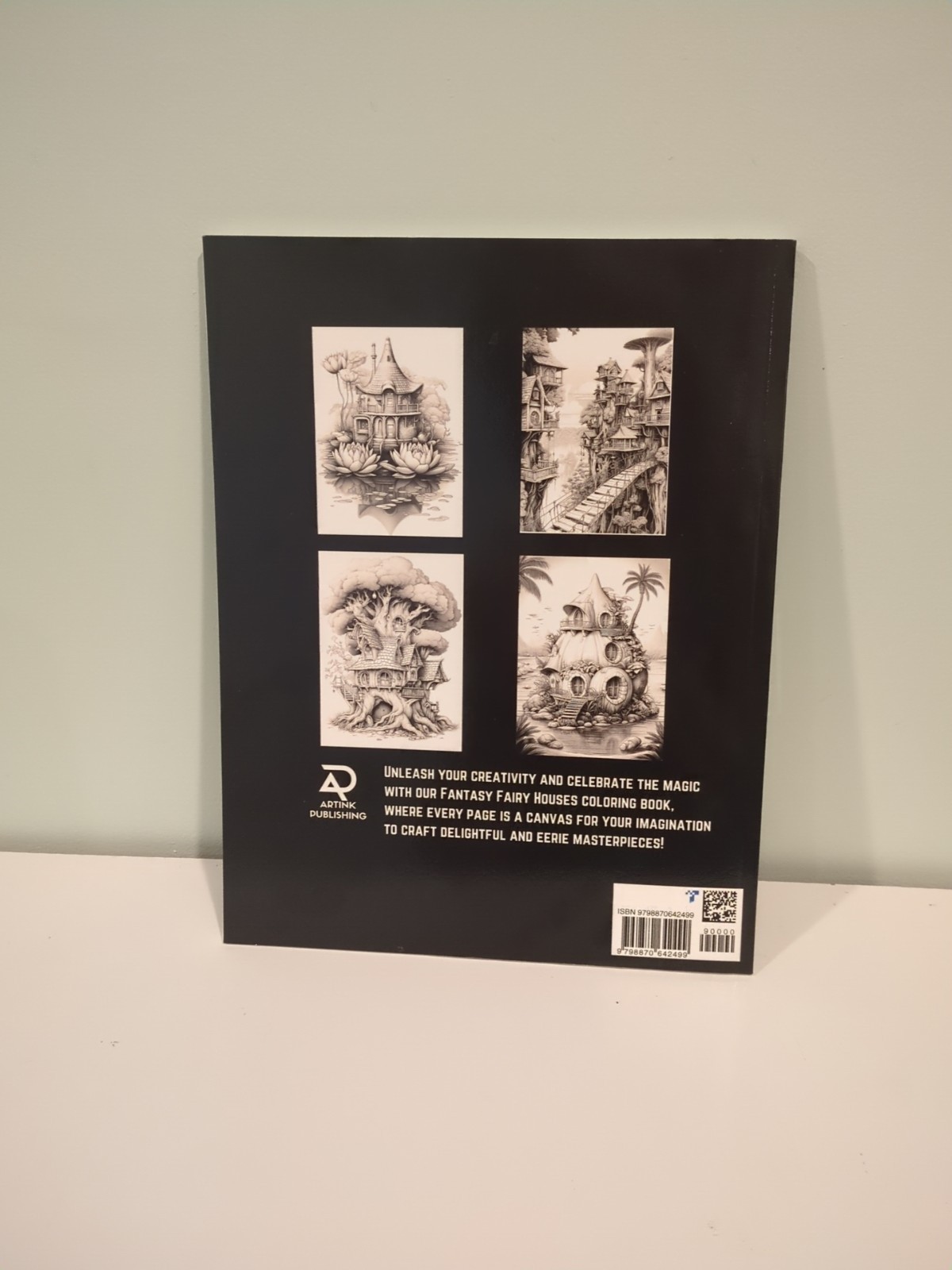 Fantasy Fairy Houses Coloring Book