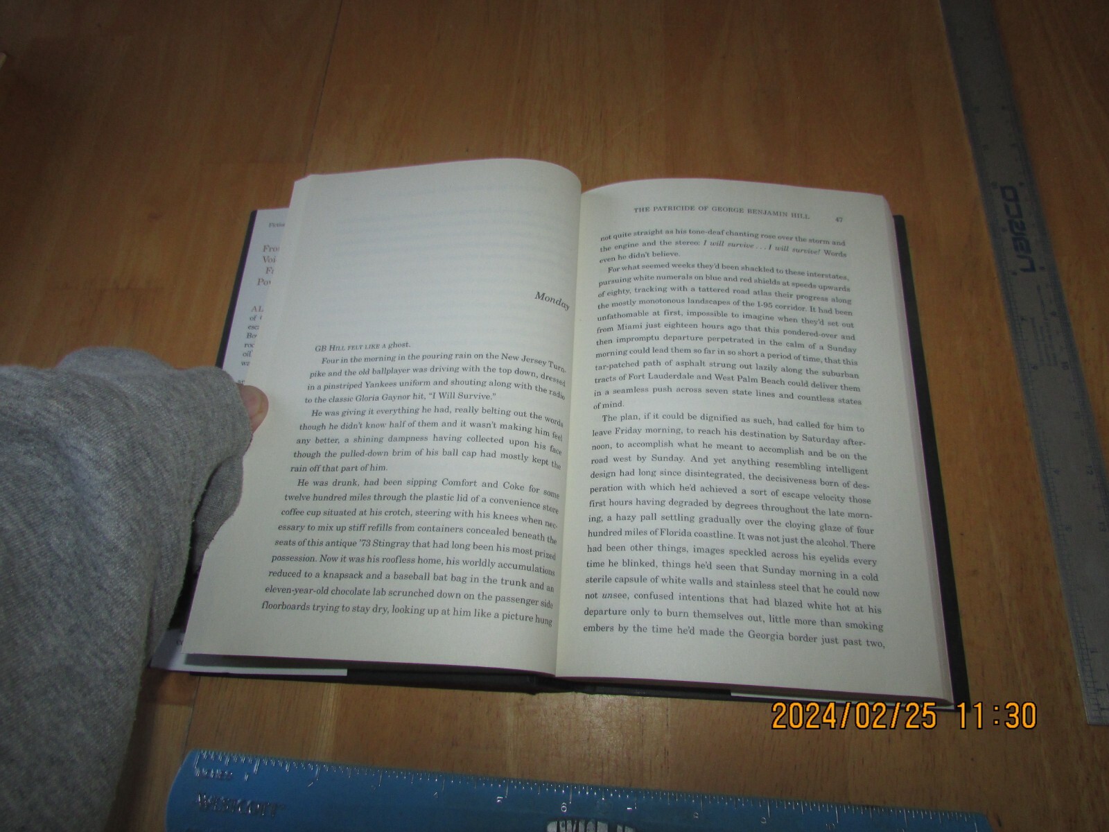 The Patricide of George Benjamin Hill : A Novel by James Charlesworth (2019, Har