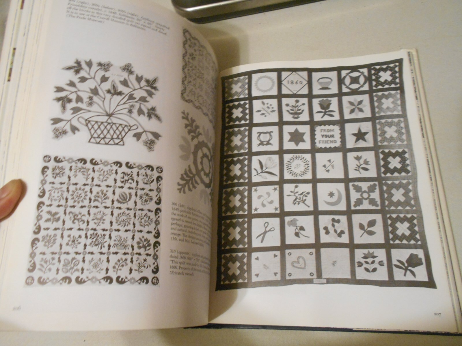 1985 America’s Quilts and Coverlets book by Safford & Bishop 314 pages pictures