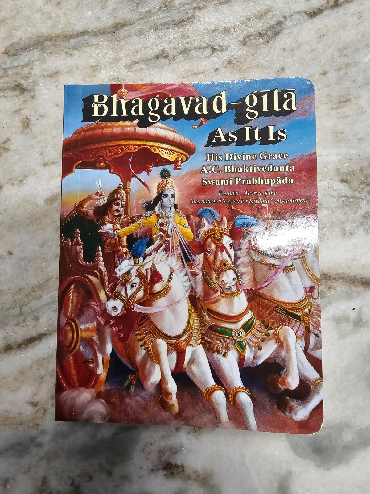 Pocket Size Original 1972 Bhagavad-Gita As It Is A. C. Bhaktivedanta Prabhupada