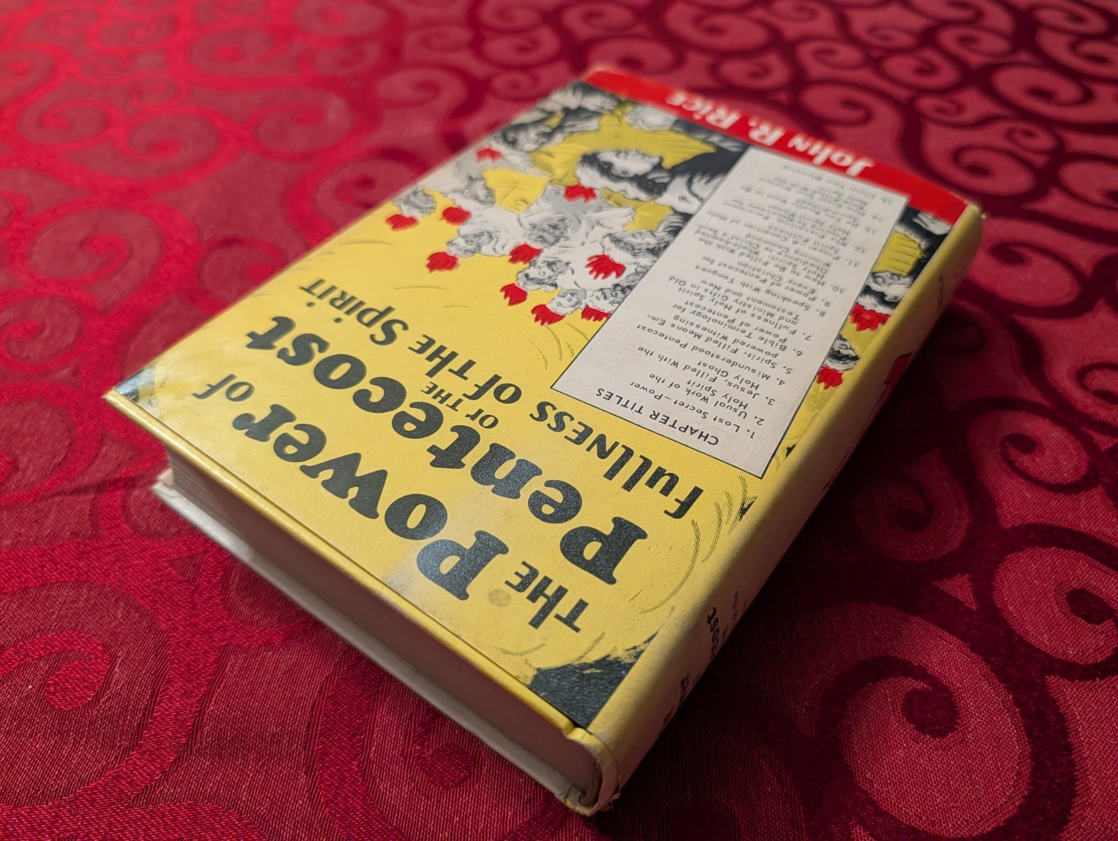 THE POWER OF PENTECOST By John R. Rice – Hardcover & Dust Jacket