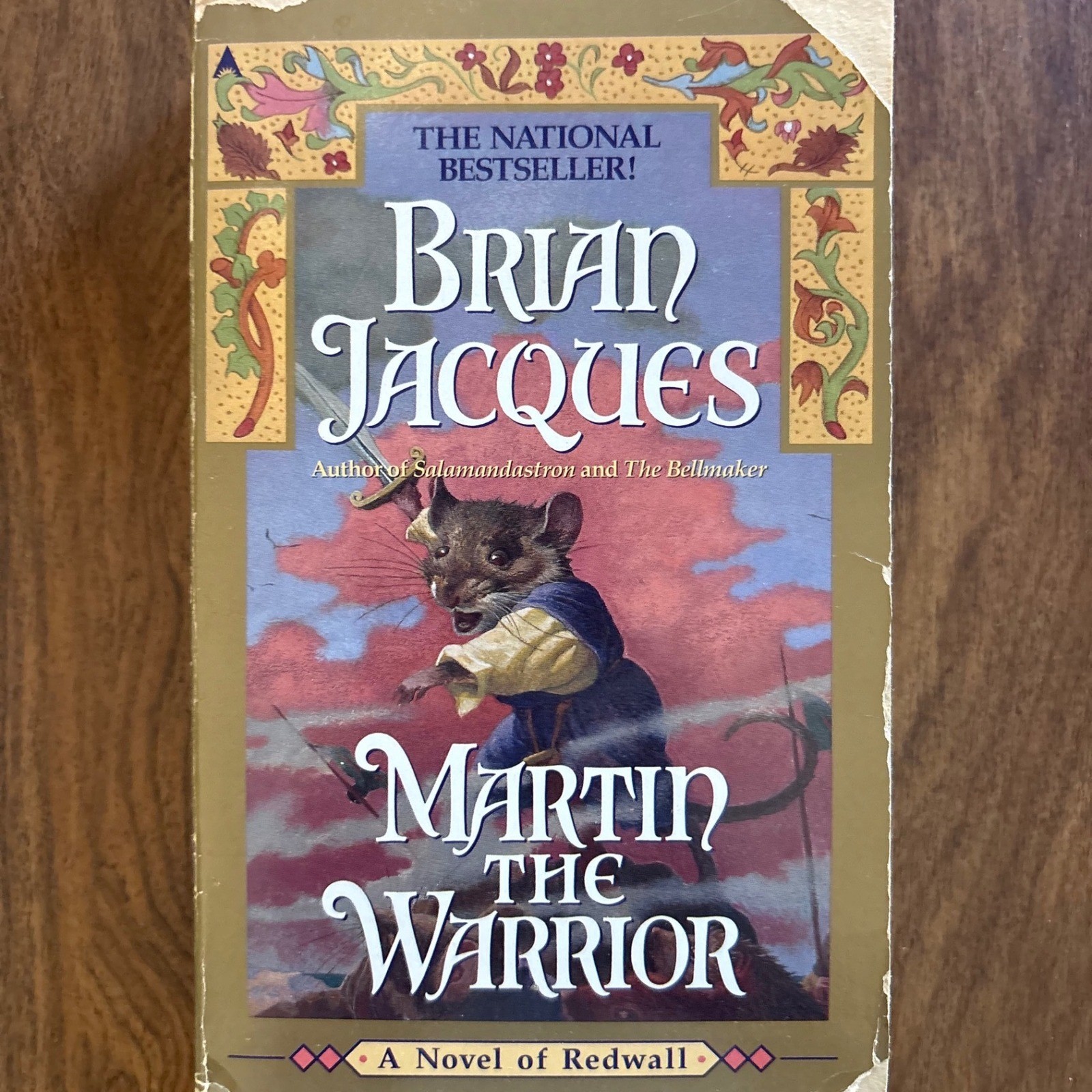 Brian Jacques Redwall Book Lot Martin the Warrior The Long Patrol Paperbacks