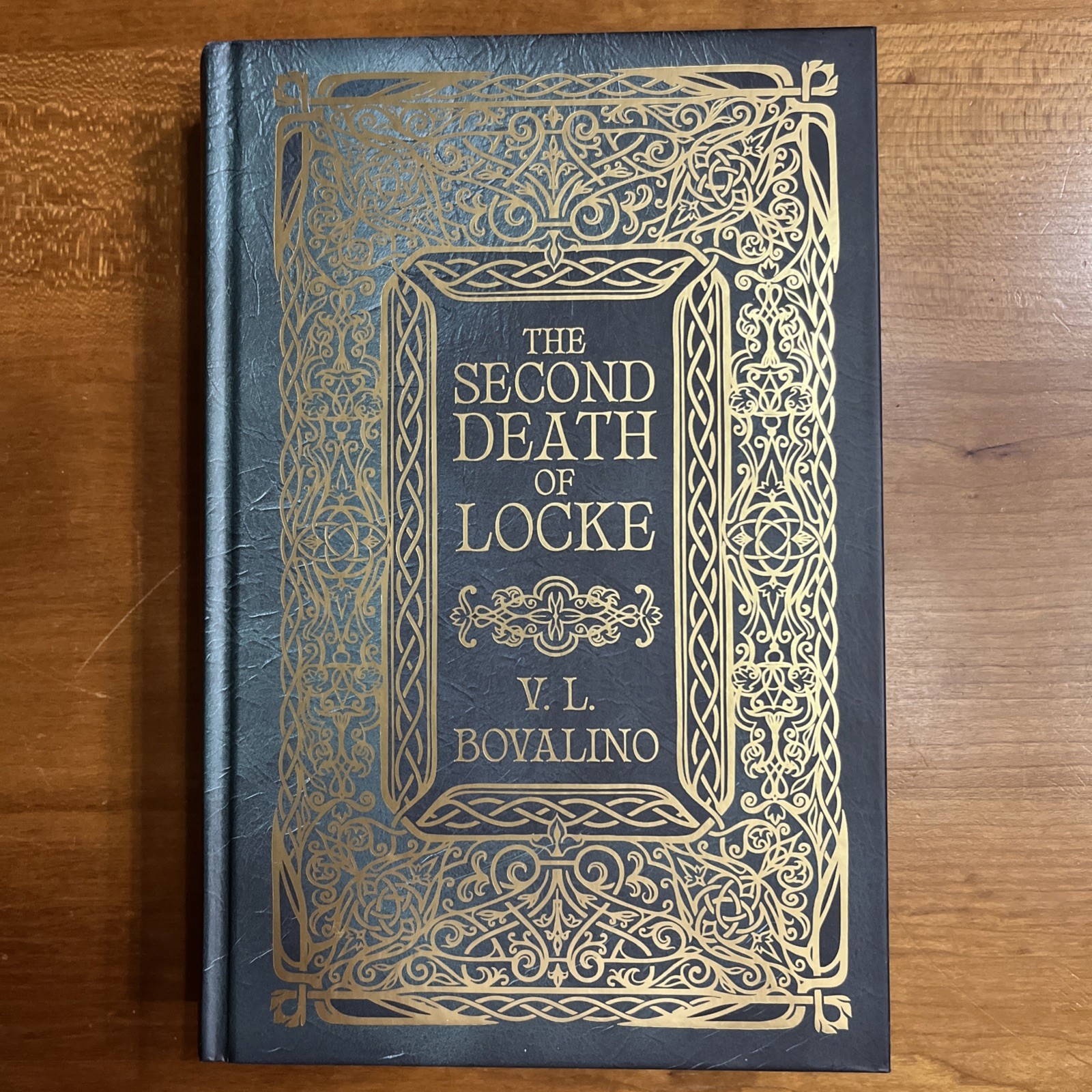 The Second Death of Locke Illumicrate Bovalino Sprayed Edges HC/DJ 2025