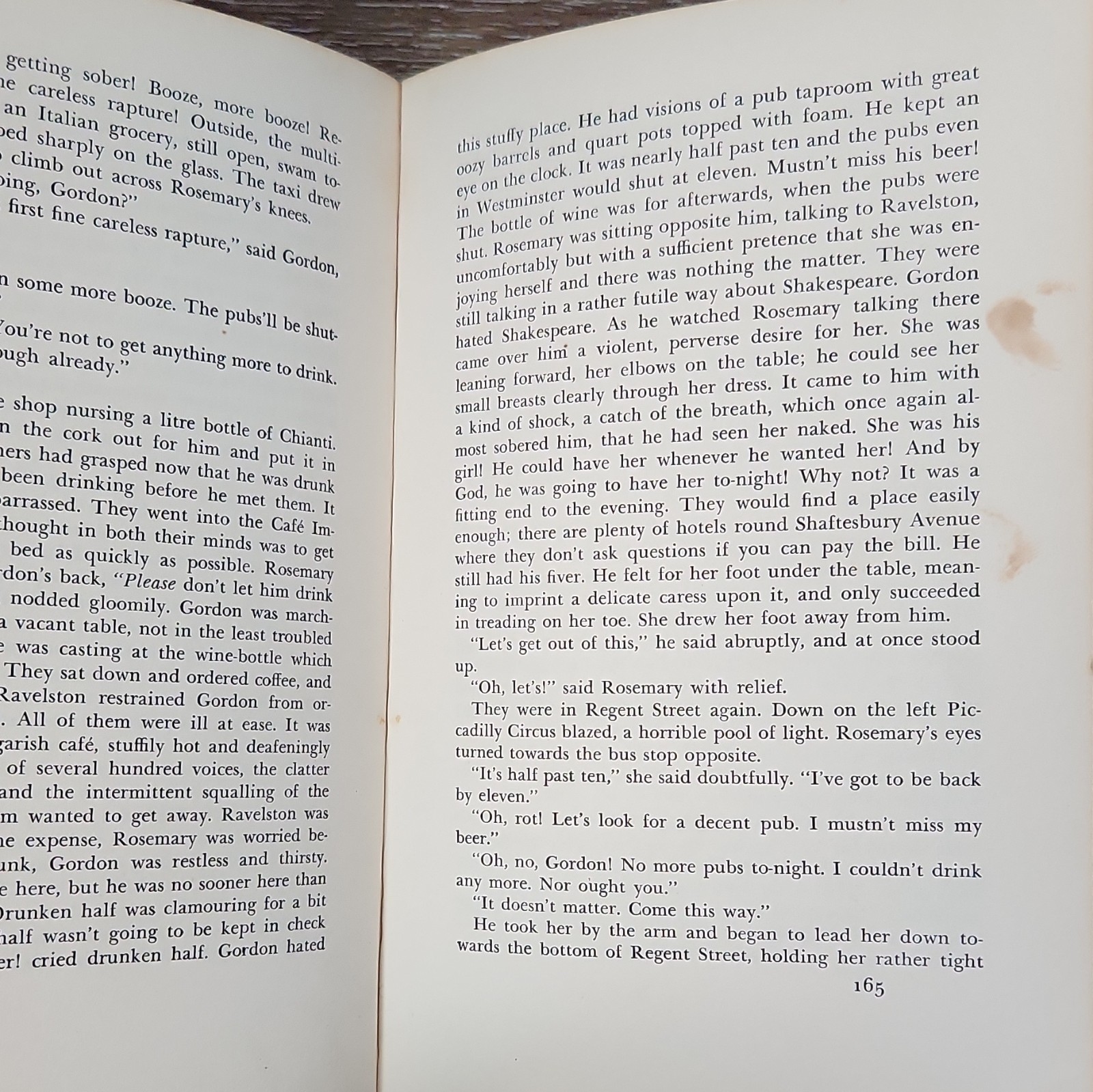 George Orwell Keep the Aspidistra Flying HC DJ Harcourt Brace Ex-Lib Vtg 1st Ed?