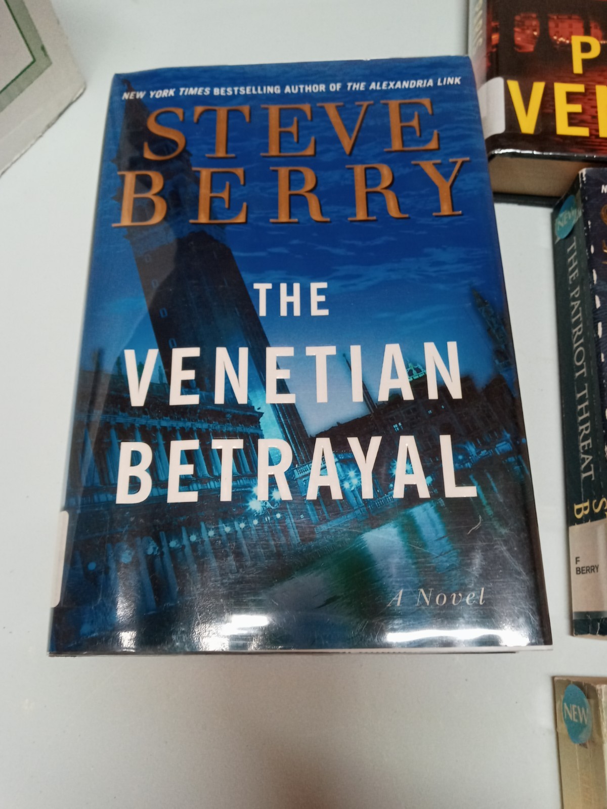 Steve Berry Lot Of 8 Mystery Thriller Lot HC & PB Mixed