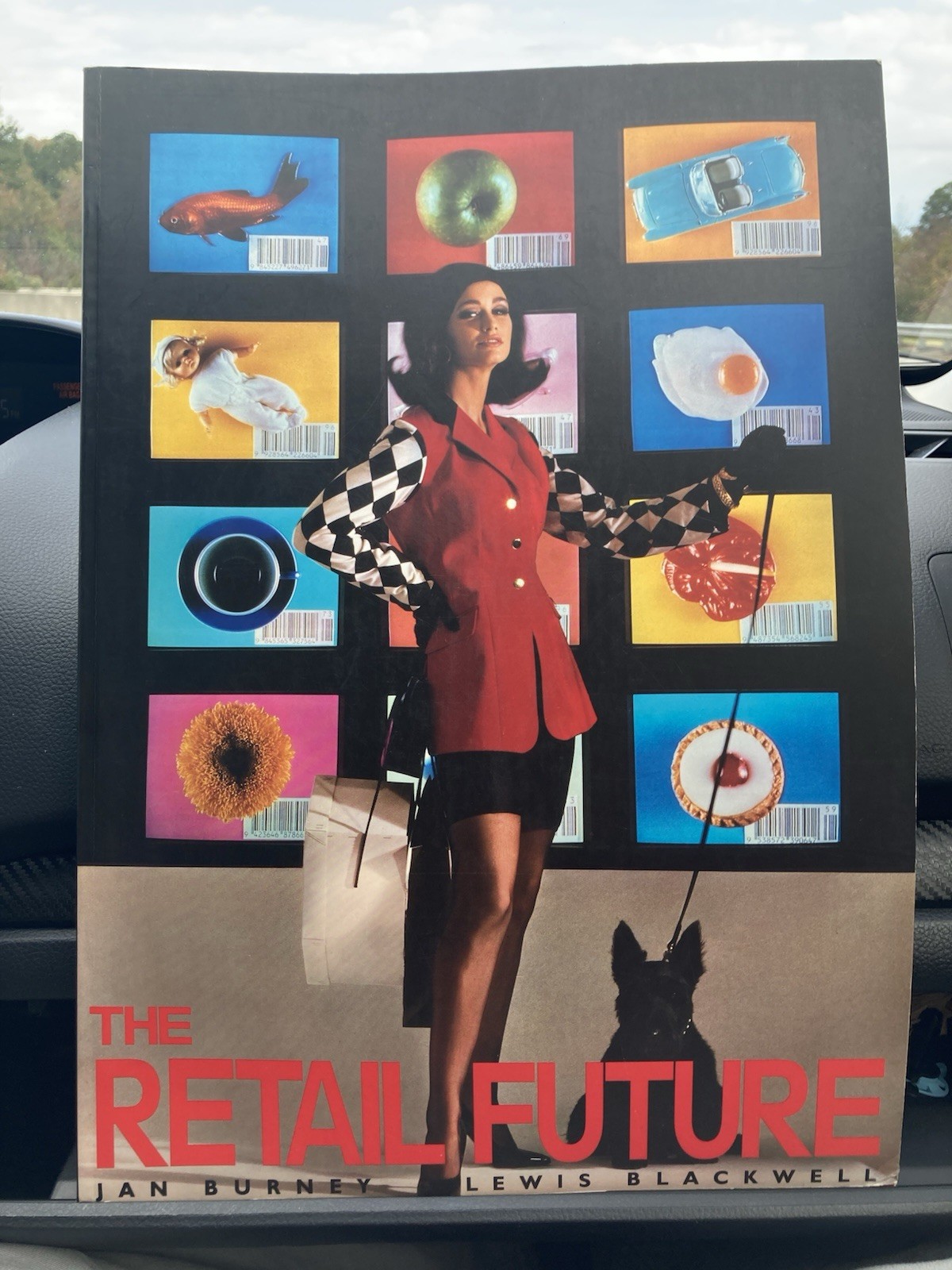 The Retail Future Display Book by burney & blackwell Foreword By G. Armani 1990