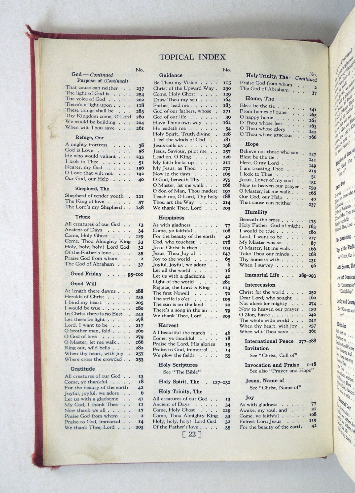 The Hymnal for Youth – 1954 hc, The Westminster Press, 17th printing
