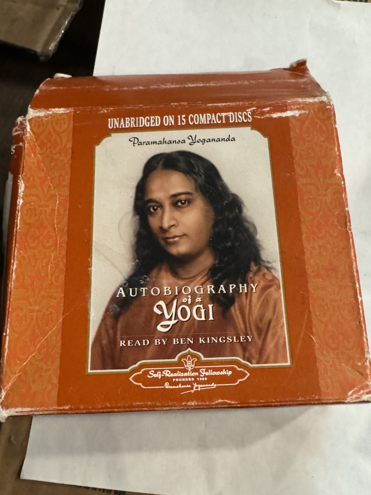 Autobiography of a Yogi Paramahansa Yogananda 15 CD Audio Book Unabridged Ben Ki