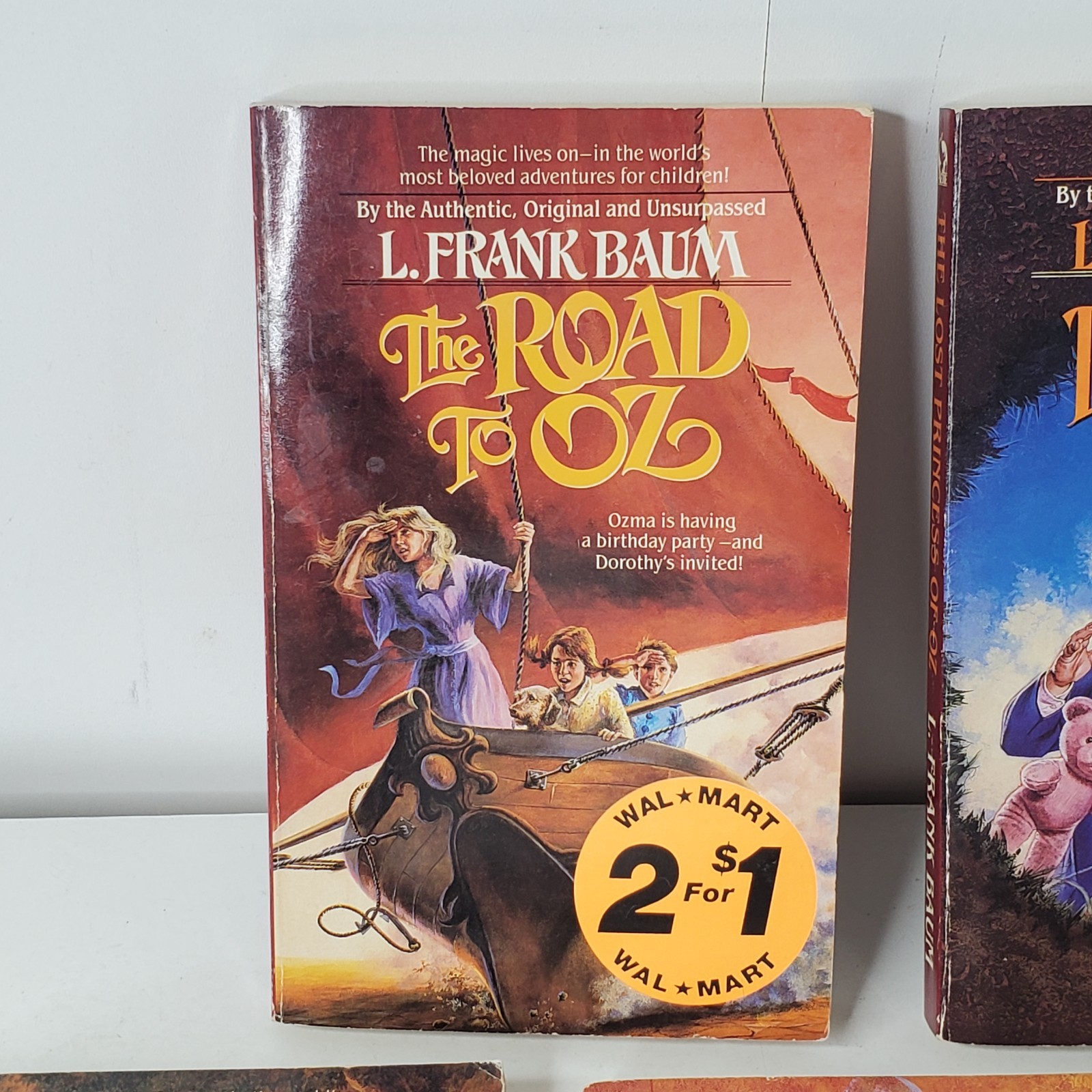 Lot of 5 Wizard of Oz Series Paperback Book L. Frank Baum Walmart Special PB