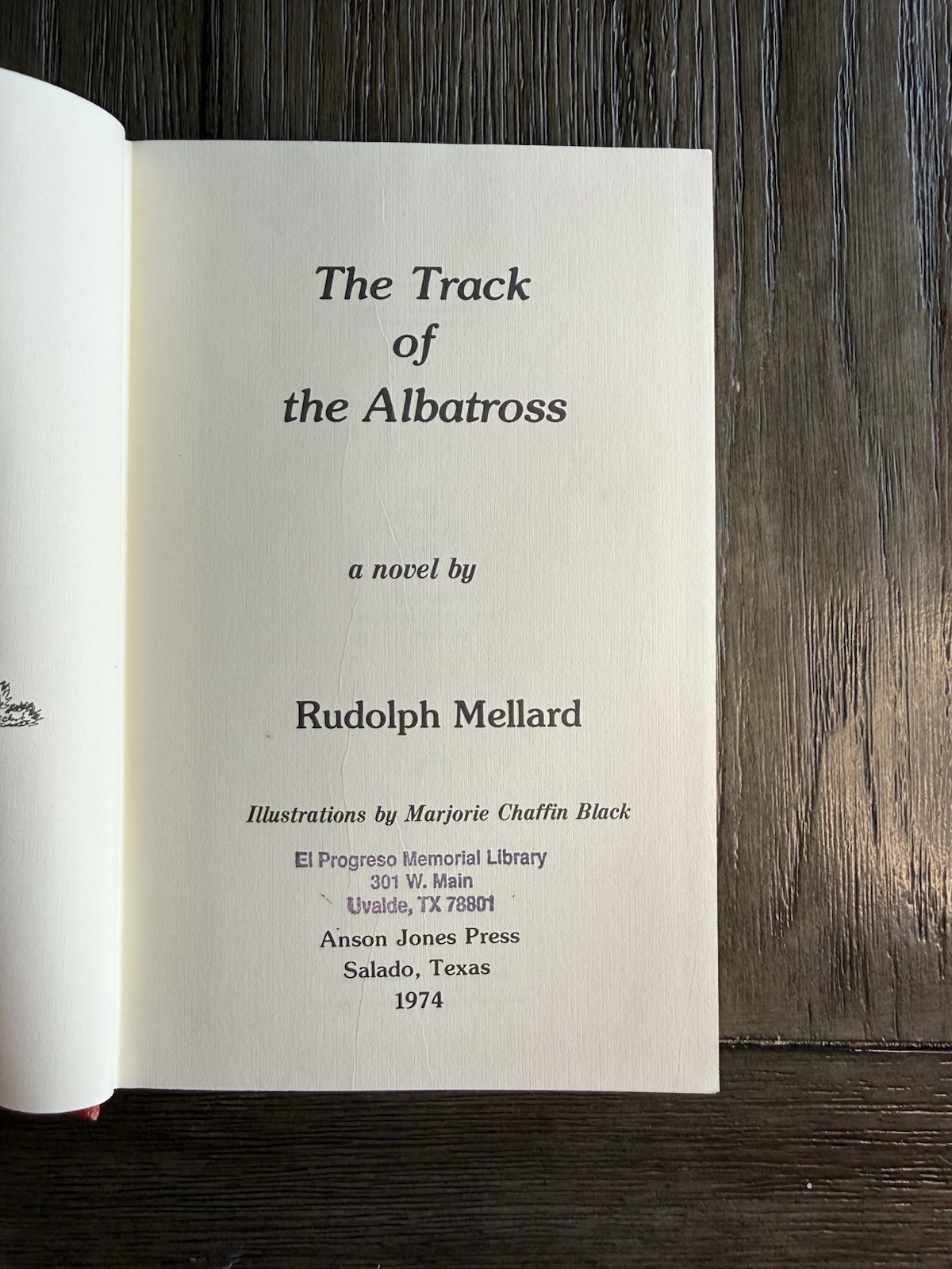 The Track of the Albatross by Rudolph Mellard – VTG