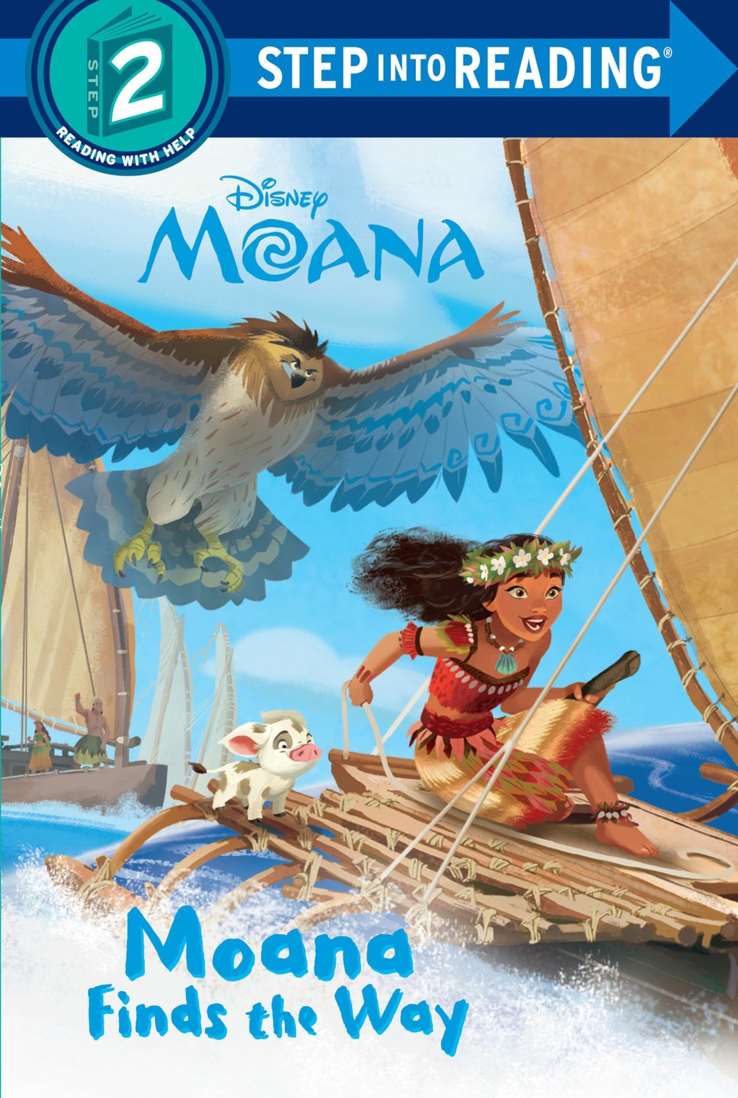 Moana Finds the Way (Disney Moana) (Step into Reading) – RH Disney – Good – …