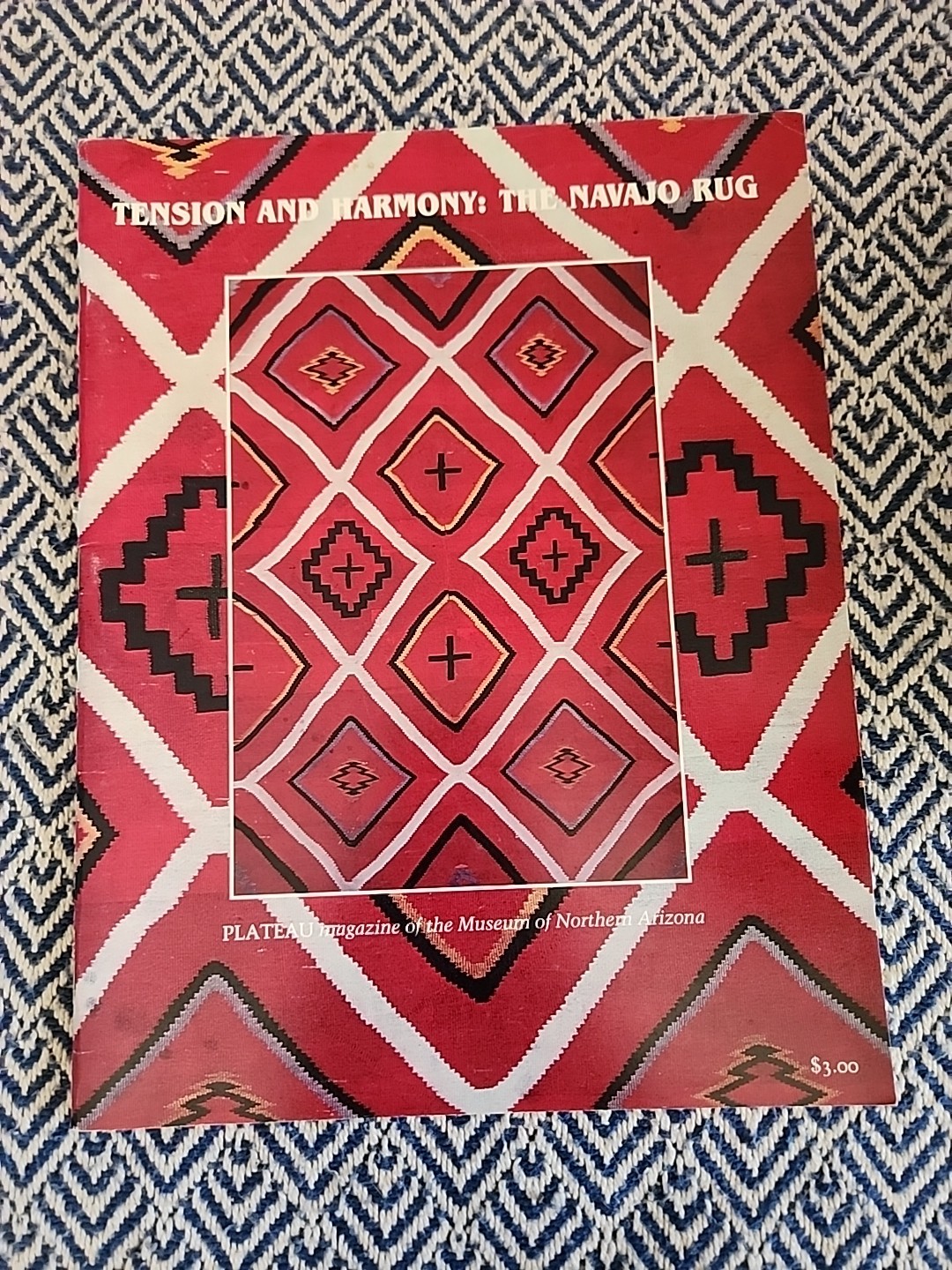 Tension and Harmony: The Navajo Rug Plateau Magazine Vol 52 No 4 Native Weaving