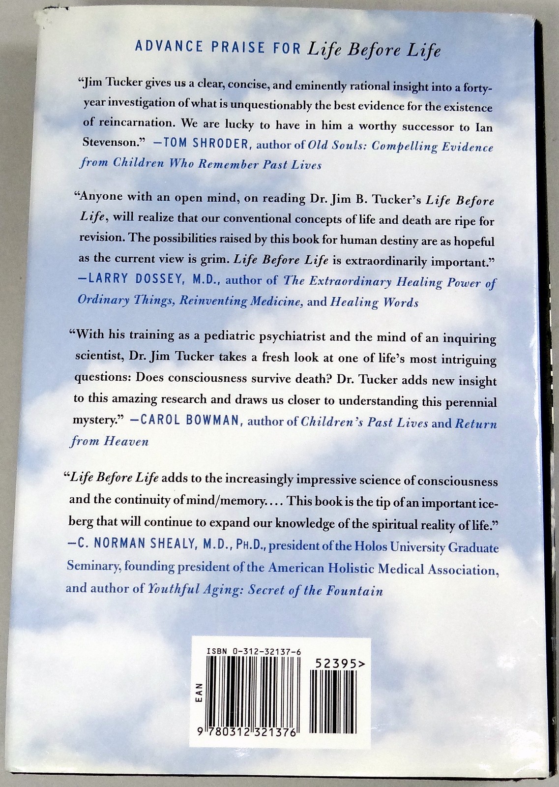 Life Before Life Childrens Memories of Past Lives Jim B Tucker Reincarnation