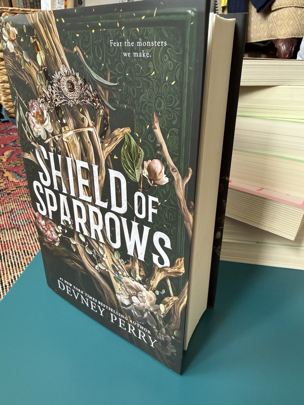 Devney Perry Shield of Sparrows Hardcover Novel, Red Tower Books Fiction